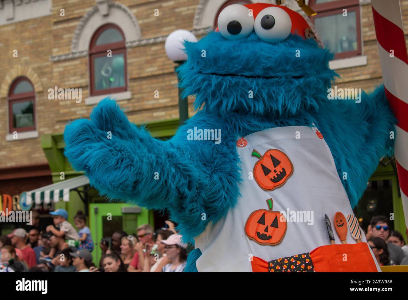 Orlando, Floride. 21 septembre, 2019. Cookie Monster de Sesame Street  Parade Halloween at Seaworld Photo Stock - Alamy