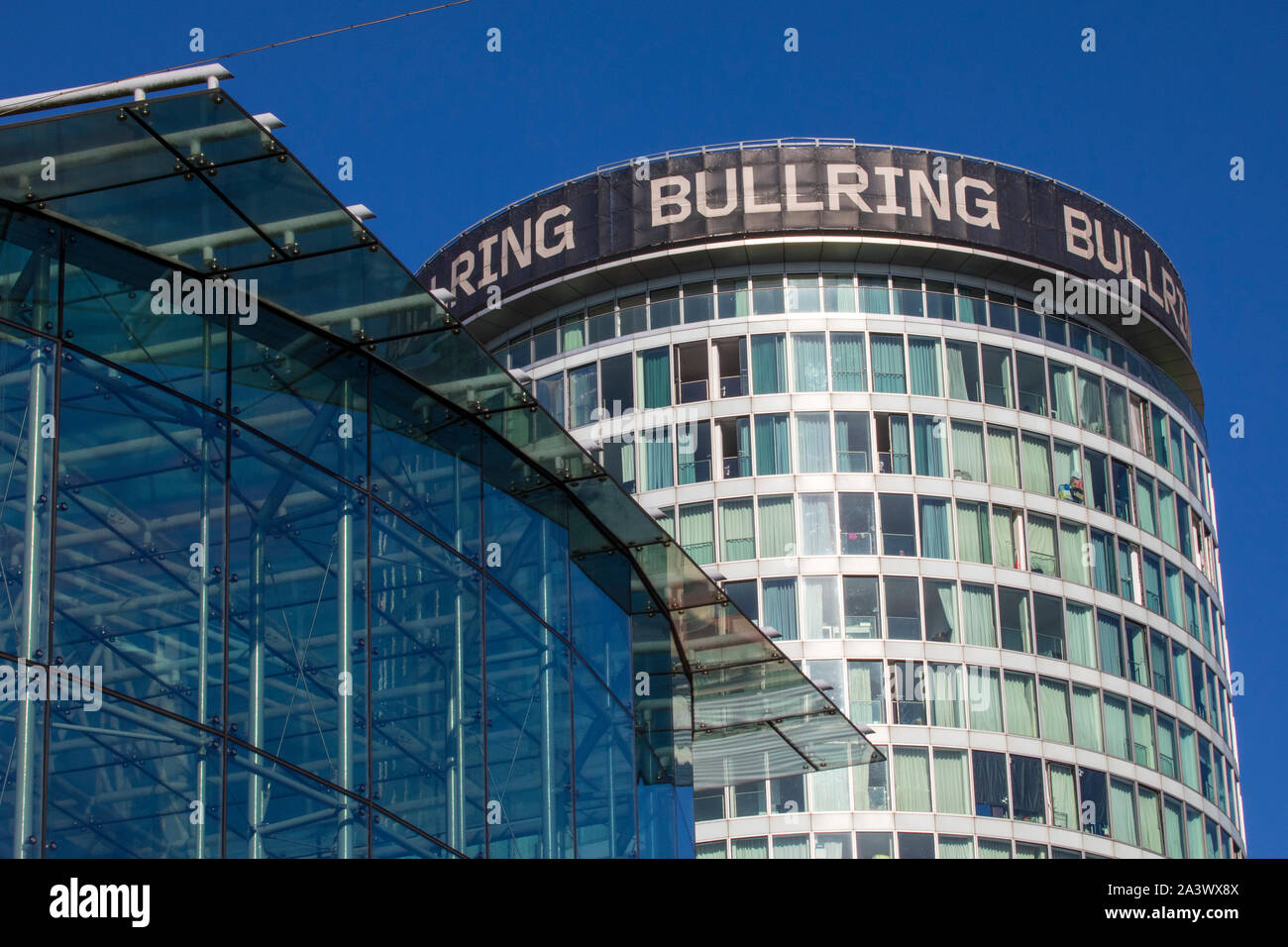 Birmingham, UK - 20 septembre 2019 : un bâtiment dans la zone de Bullring Birmingham, UK. L'Arène est un grand centre commercial dans le centre de Birmingha Banque D'Images