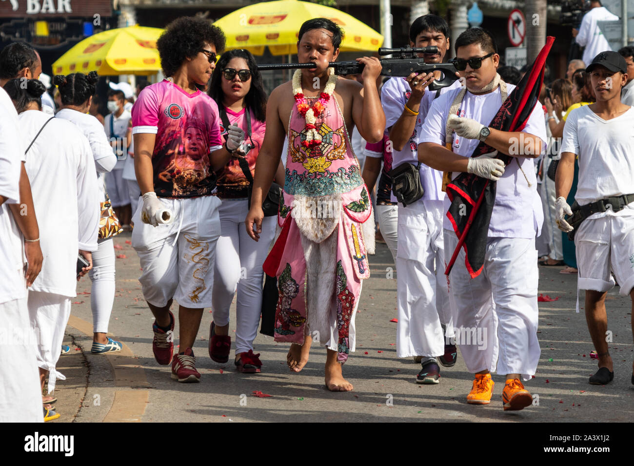 Festival Végétarien de Phuket Banque D'Images