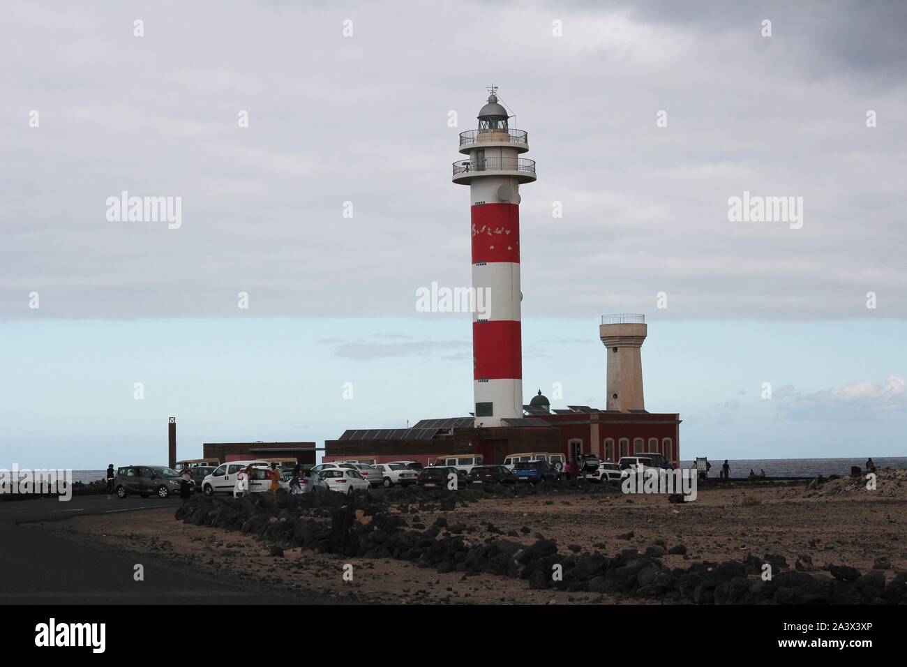 Phares de Toston, Fuerteventura, Espagne Banque D'Images