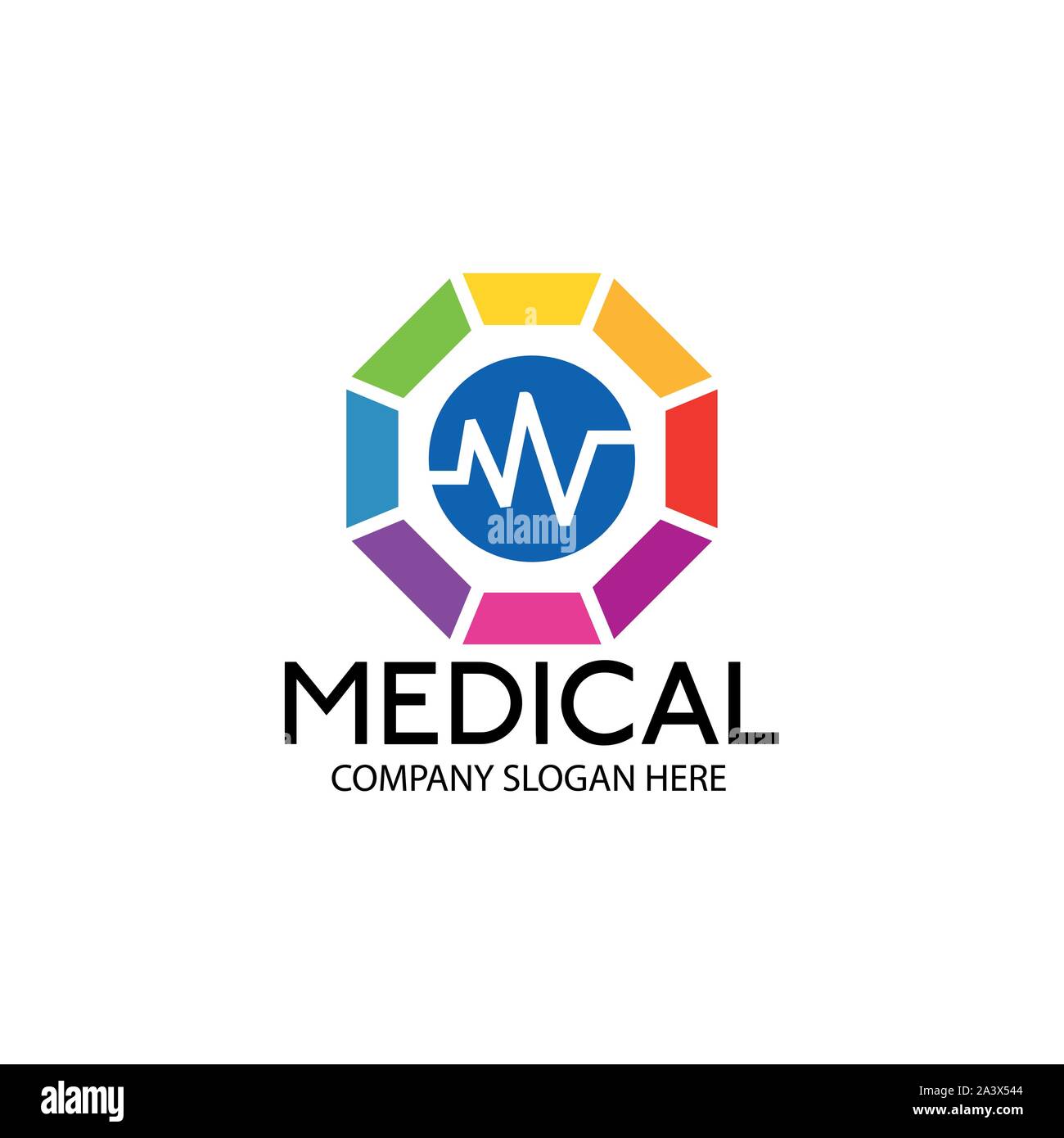 E concept de vecteur de soins avec stéthoscope. Illustration de matériel de médecine. Autre couleur - Vector - Vector Illustration de Vecteur