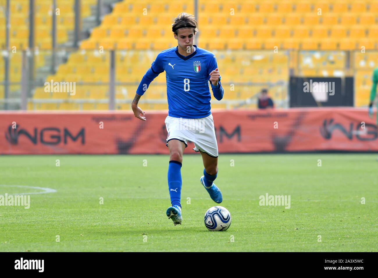 Parma, Italie, 09 mai 2019, Andrea colpani Italie pendant 8 Tournoi Nazioni - l'Italie contre l'Inghilterra - Équipe de football italienne - Crédit : LPS/Alessio Tarpini/Alamy Live News Banque D'Images