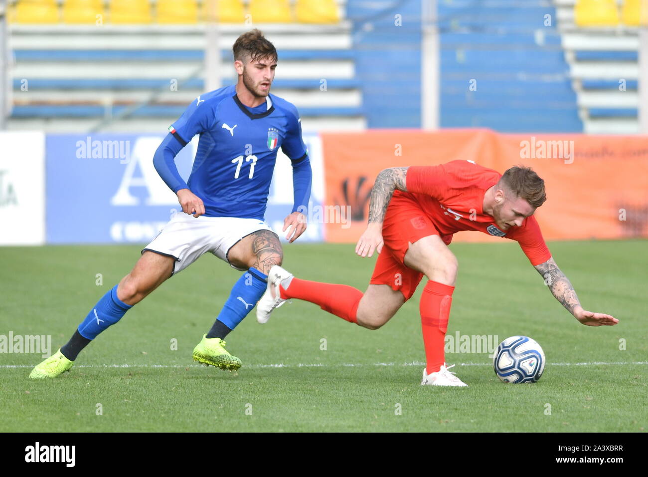 Parma, Italie, 09 mai 2019, manolo portanova Italie et pendant 8 à 20 Nations Unies - l'Italie contre l'Angleterre - l'équipe italienne de Football - Credit : LPS/Alessio Tarpini/Alamy Live News Banque D'Images