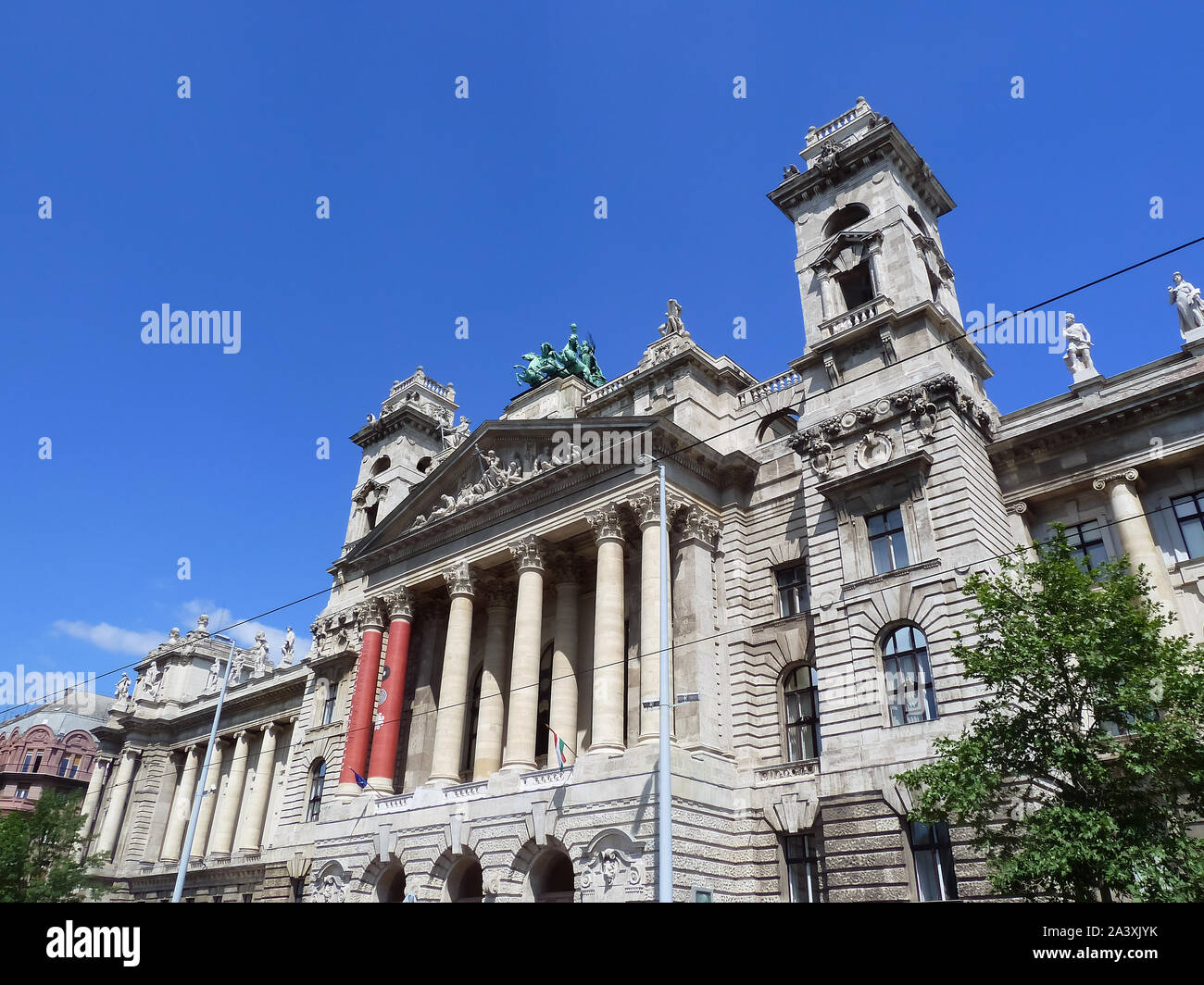 Musée ethnographique, Néprajzi Múzeum, 5ème arrondissement, Budapest, Hongrie, Europe, Magyarország Banque D'Images