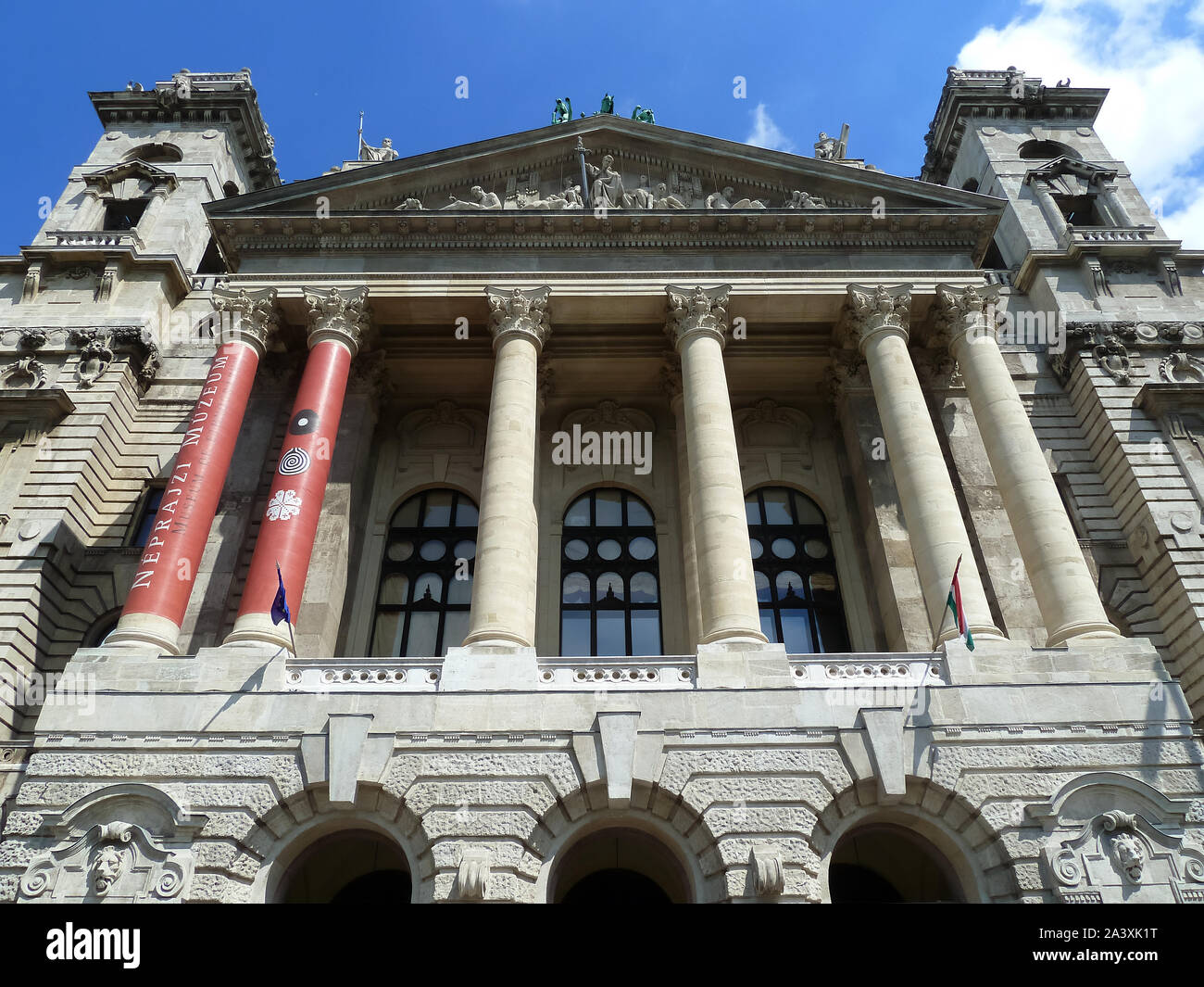 Musée ethnographique, Néprajzi Múzeum, 5ème arrondissement, Budapest, Hongrie, Europe, Magyarország Banque D'Images