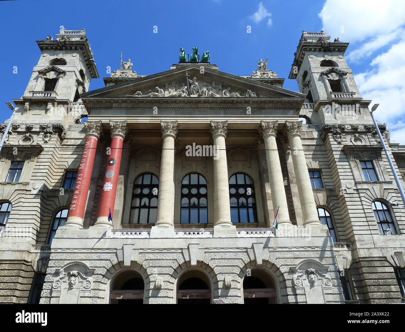 Musée ethnographique, Néprajzi Múzeum, 5ème arrondissement, Budapest, Hongrie, Europe, Magyarország Banque D'Images