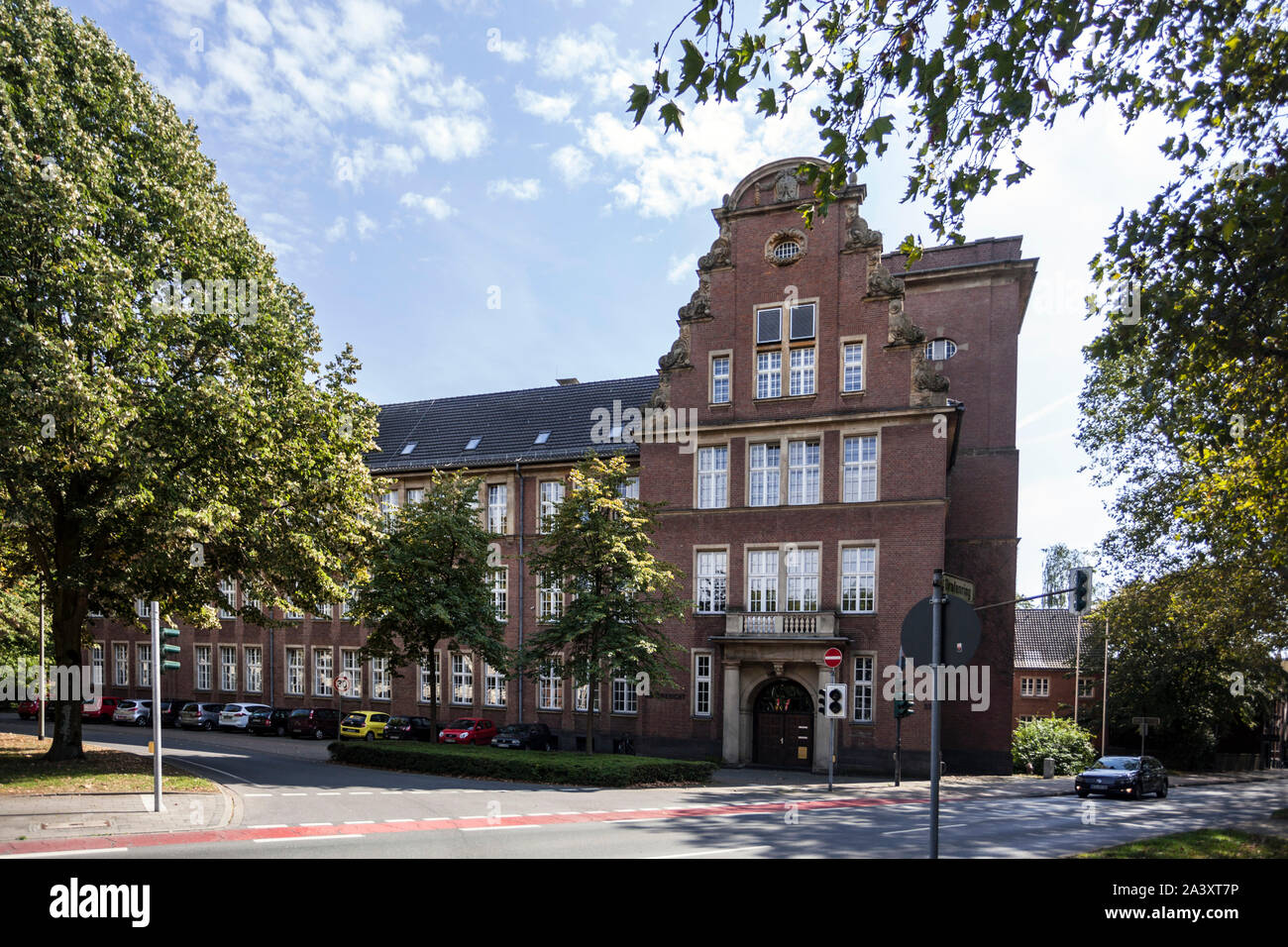 Le tribunal de district de Wesel Banque D'Images