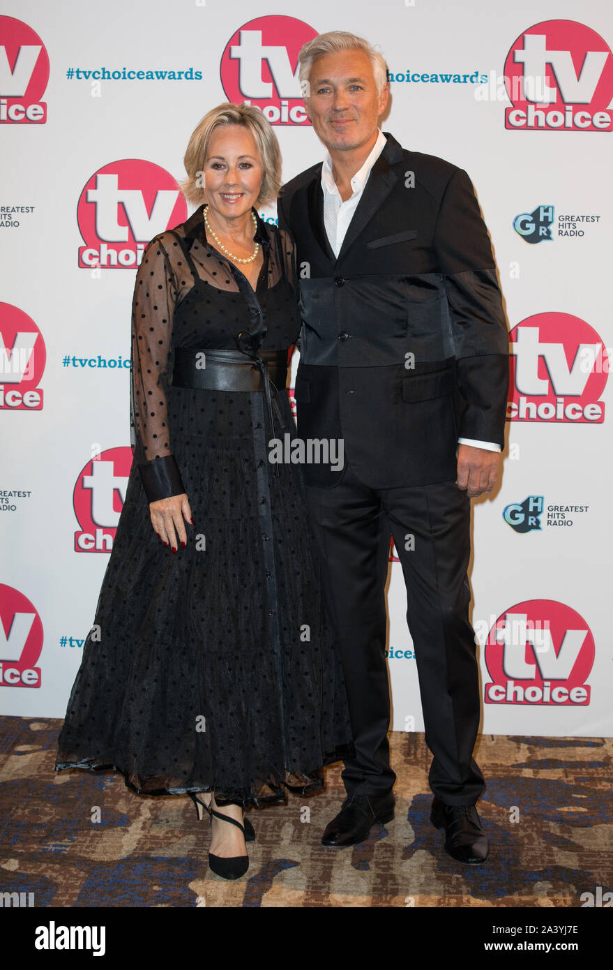 TV Choice Awards Red Carpet les arrivées à Londres Hilton comprend : Shirlie Holliman, Martin Kemp Où : London, Royaume-Uni Quand : 09 Sep 2019 Credit : Phil Lewis/WENN.com Banque D'Images
