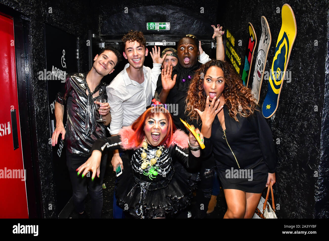 Londres, Royaume-Uni. 10 Oct, 2019. BBC1 tous ensemble au vernissage de Série 1 PhoboPhobia Vivre Halloween Show le 10 octobre 2019, à la London Bridge Experience & London Tombs, Londres, Royaume-Uni. Credit Photo : Alamy/Capital Live News Banque D'Images