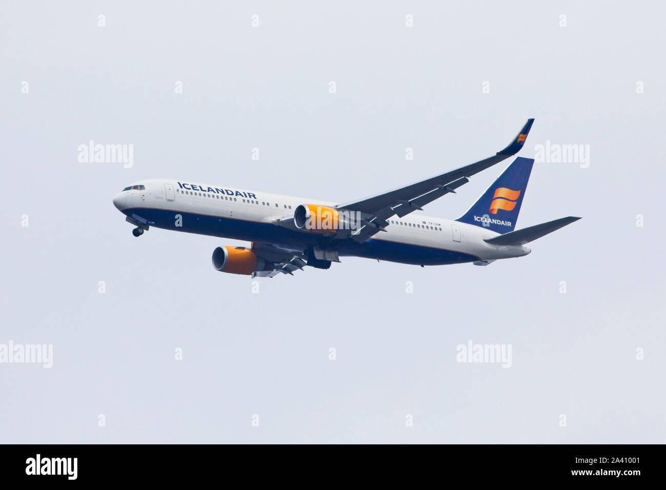 Icelandair Boeing 767 319. Enregistrement TF-ISW Banque D'Images