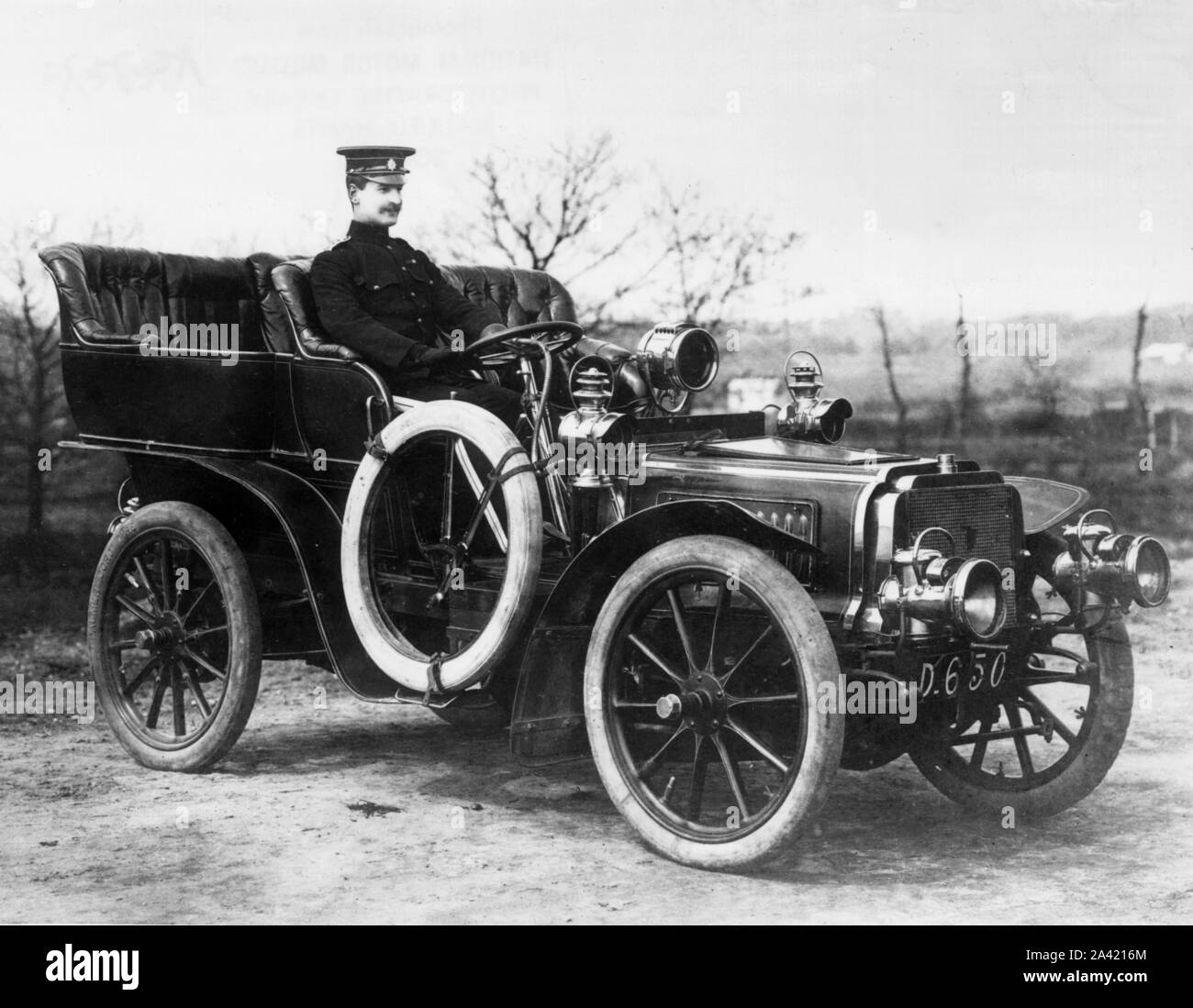 1904 Chenard et Walcker. Banque D'Images