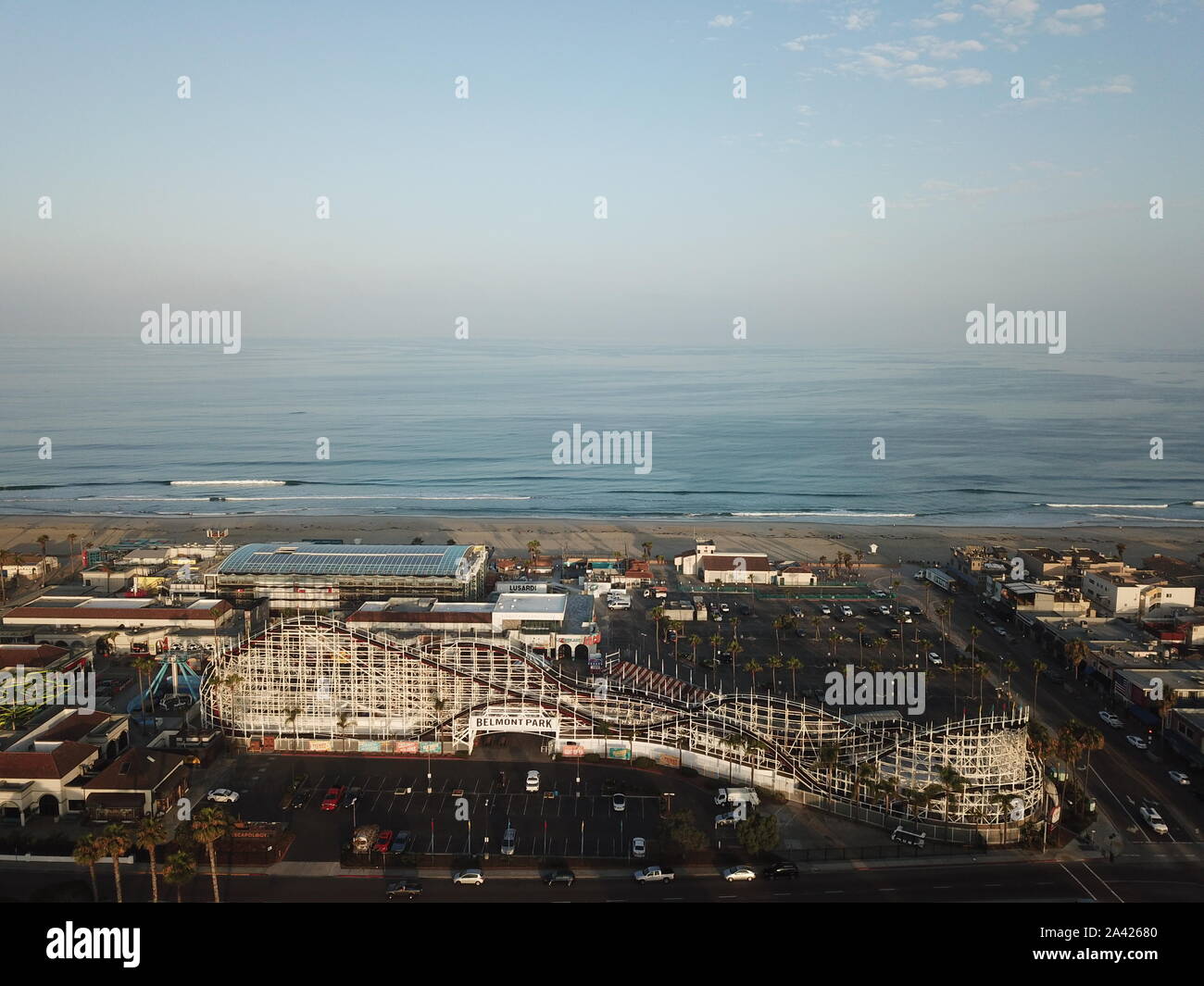 Belmont Park, San Diego, Californie Banque D'Images