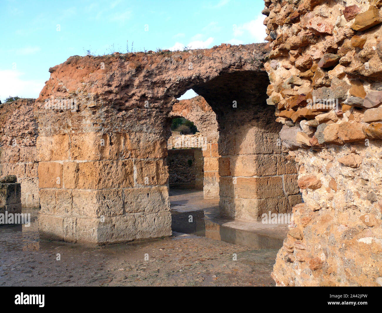 Carthage, Tunisie, Afrique du Nord, site du patrimoine mondial de l'UNESCO Banque D'Images