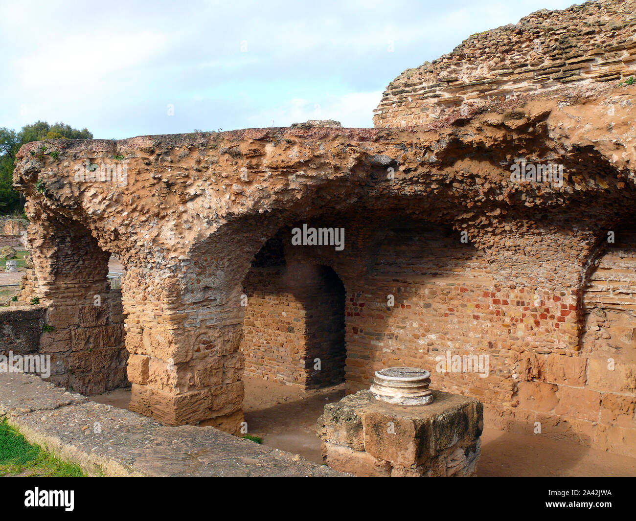 Carthage, Tunisie, Afrique du Nord, site du patrimoine mondial de l'UNESCO Banque D'Images