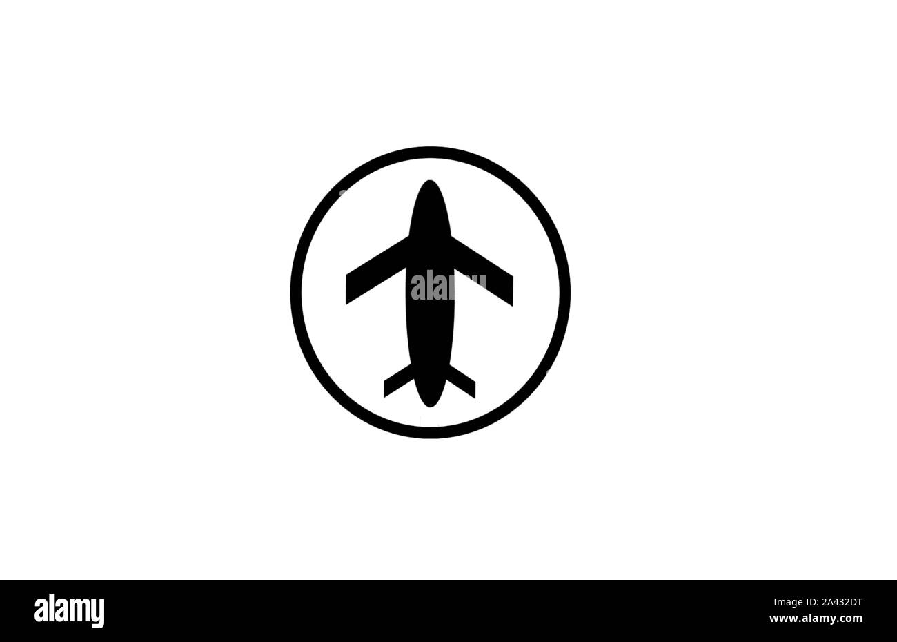 Une icône conçu pour ceux qui ont un intérêt ou sont en dehors de l'avion de l'industrie. Illustration de Vecteur