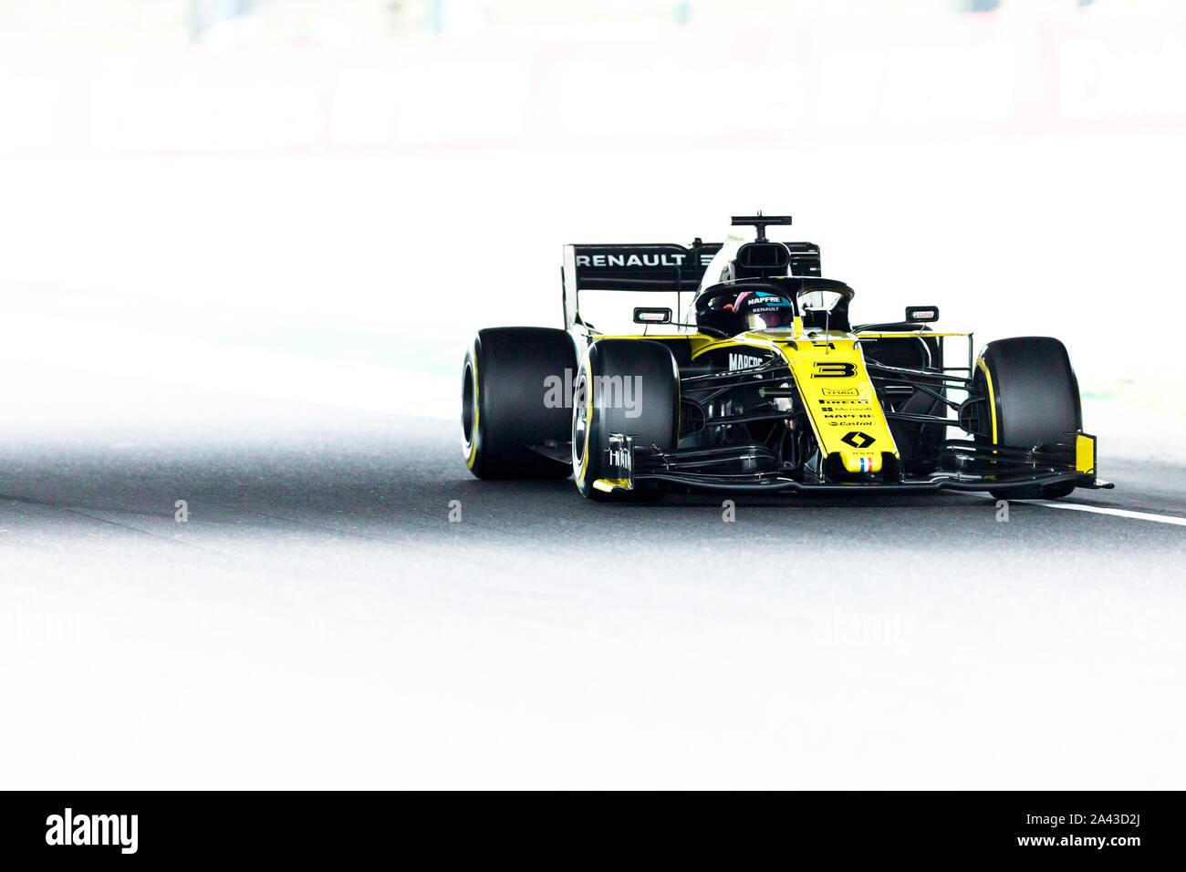 Circuit de Suzuka Suzuka, City, Japon. Oct 11, 2019. La formule un Grand Prix du Japon, jour de pratique ; le nombre 3 pilote Renault Daniel Ricciardo au cours de la pratique 2 : Action Crédit Plus Sport/Alamy Live News Banque D'Images