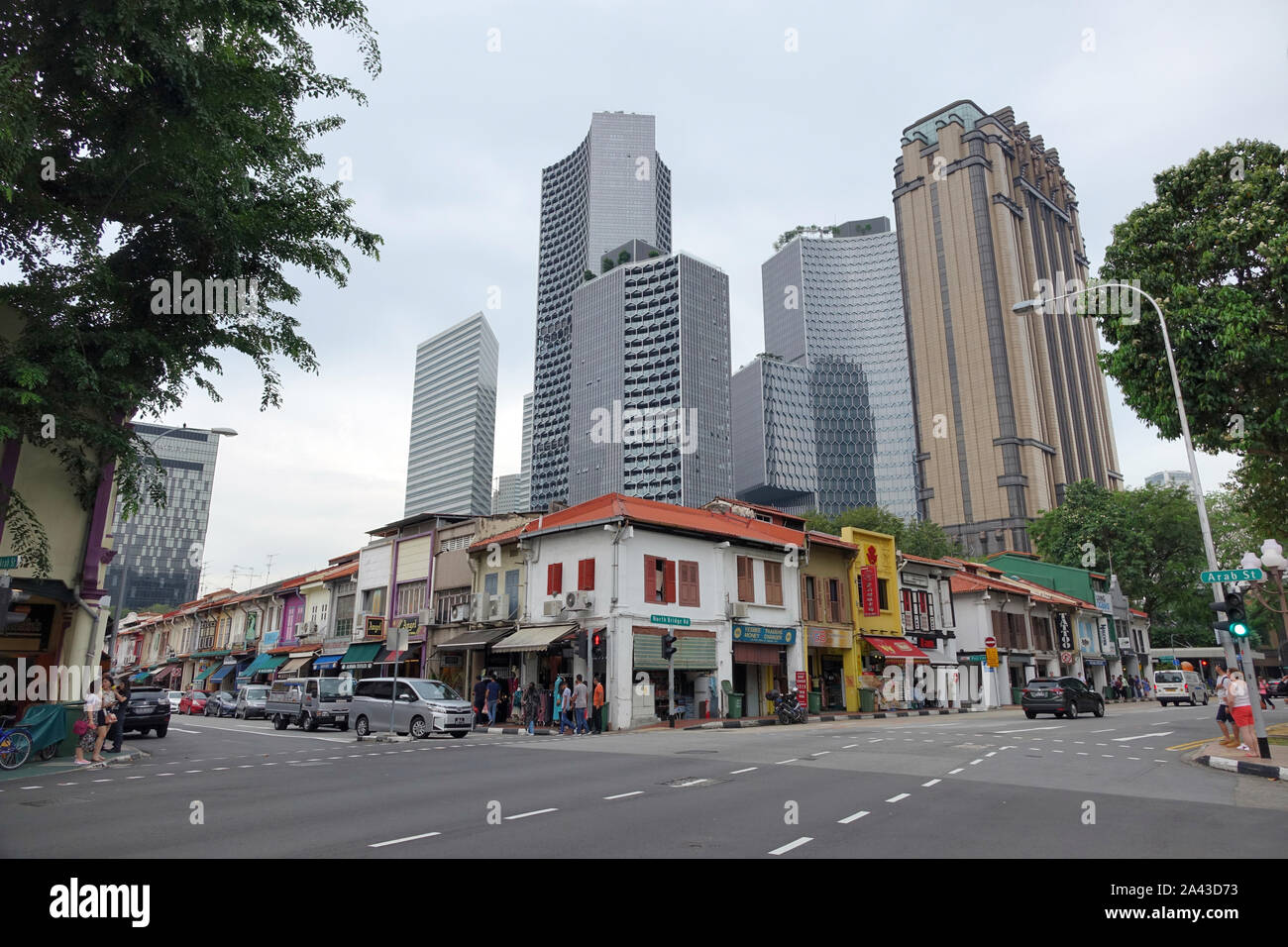 Quartier Musulman, Singapour, Asie Du Sud-Est Banque D'Images