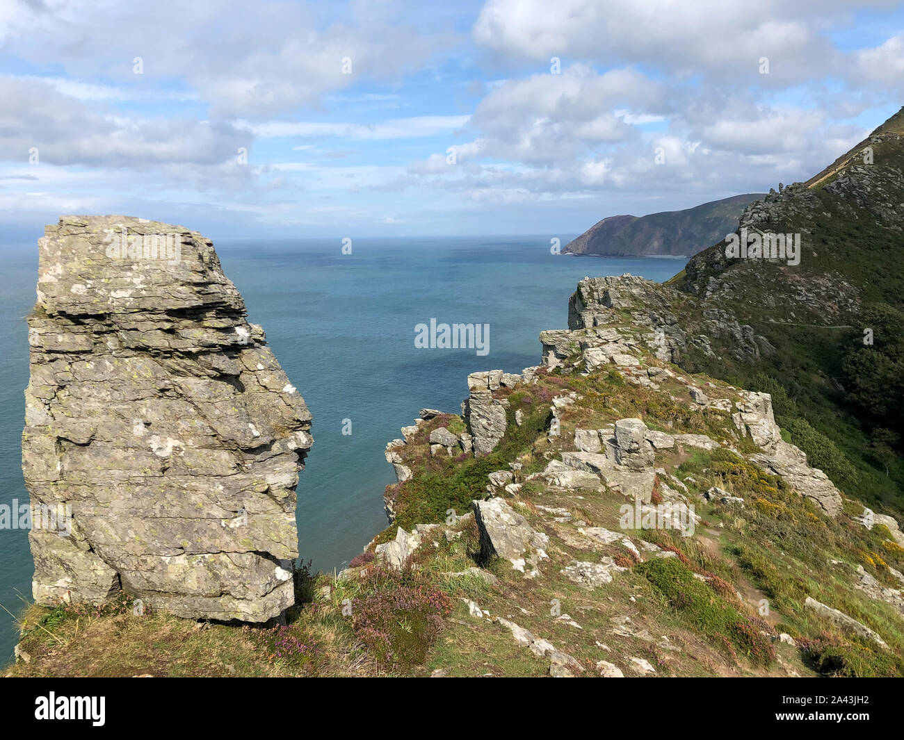 Valley of the Rocks Banque D'Images