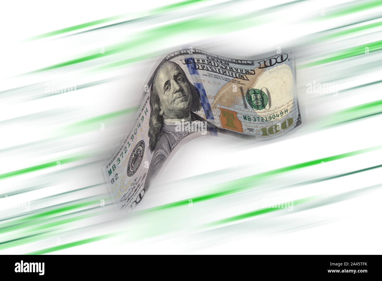 Les dollars américains de près. Arrière-plan de dollars Banque D'Images