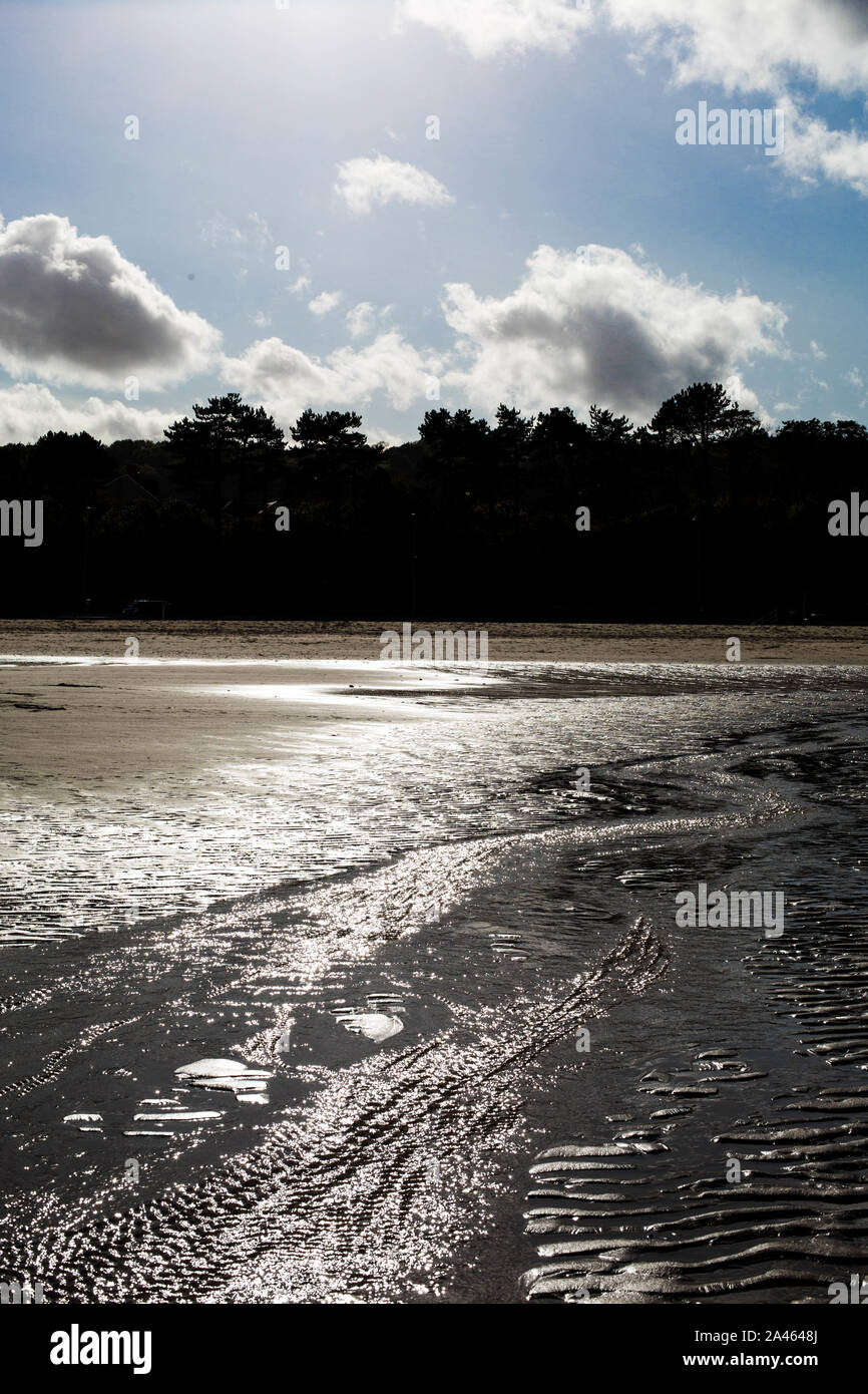 Image du littoral de Colwyn Bay Banque D'Images