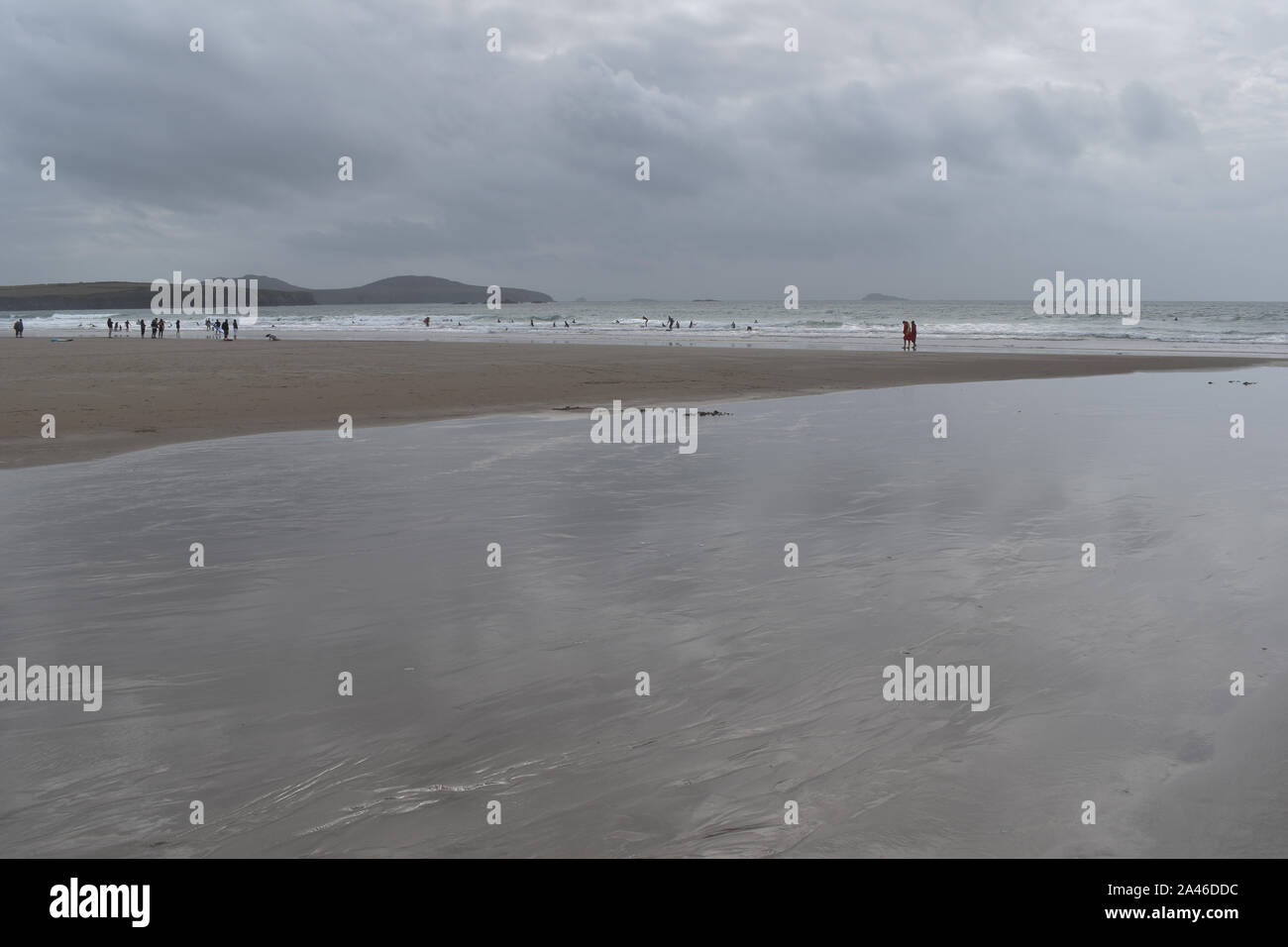Whitesands Bay, St Davids, Pembrokeshire, Pays de Galles Banque D'Images