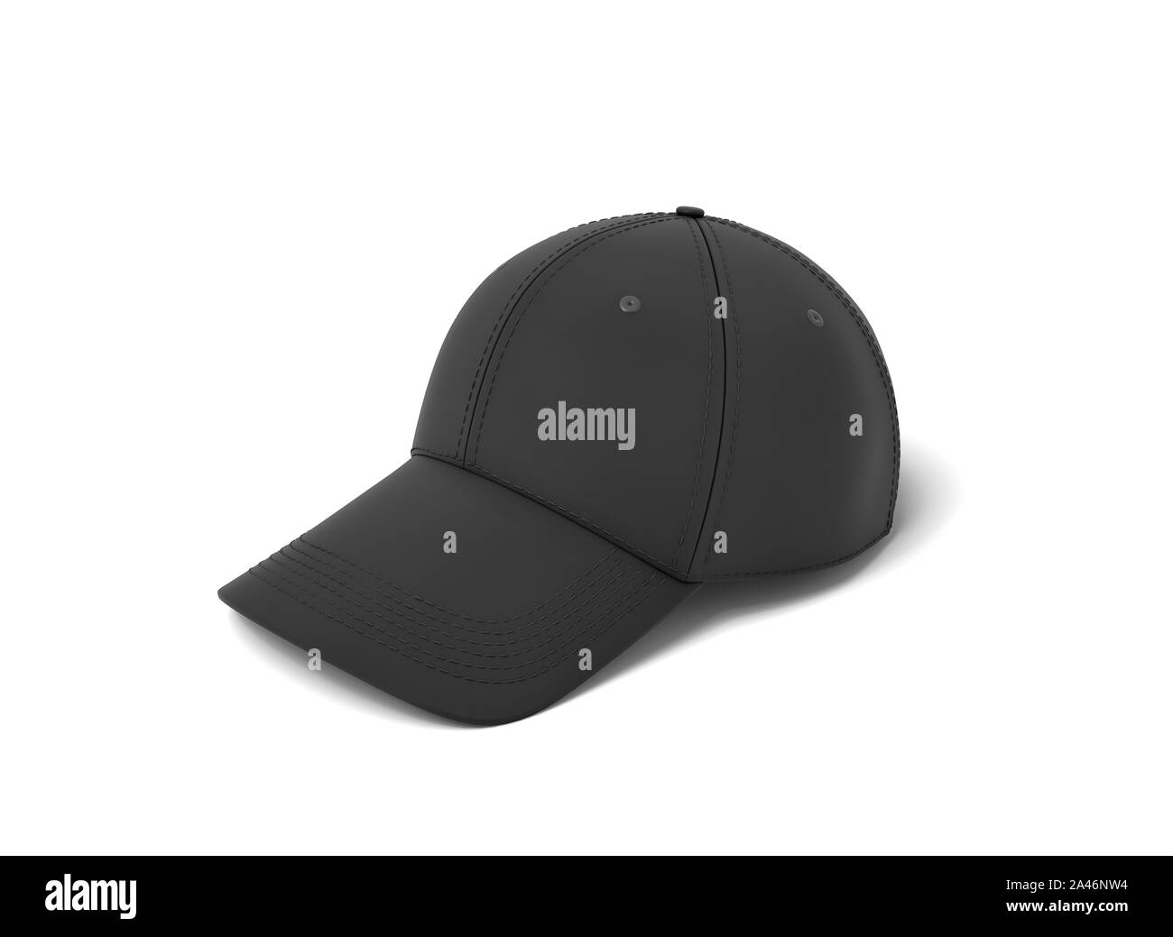 Black trucker cap hat Banque de photographies et d'images à haute  résolution - Alamy