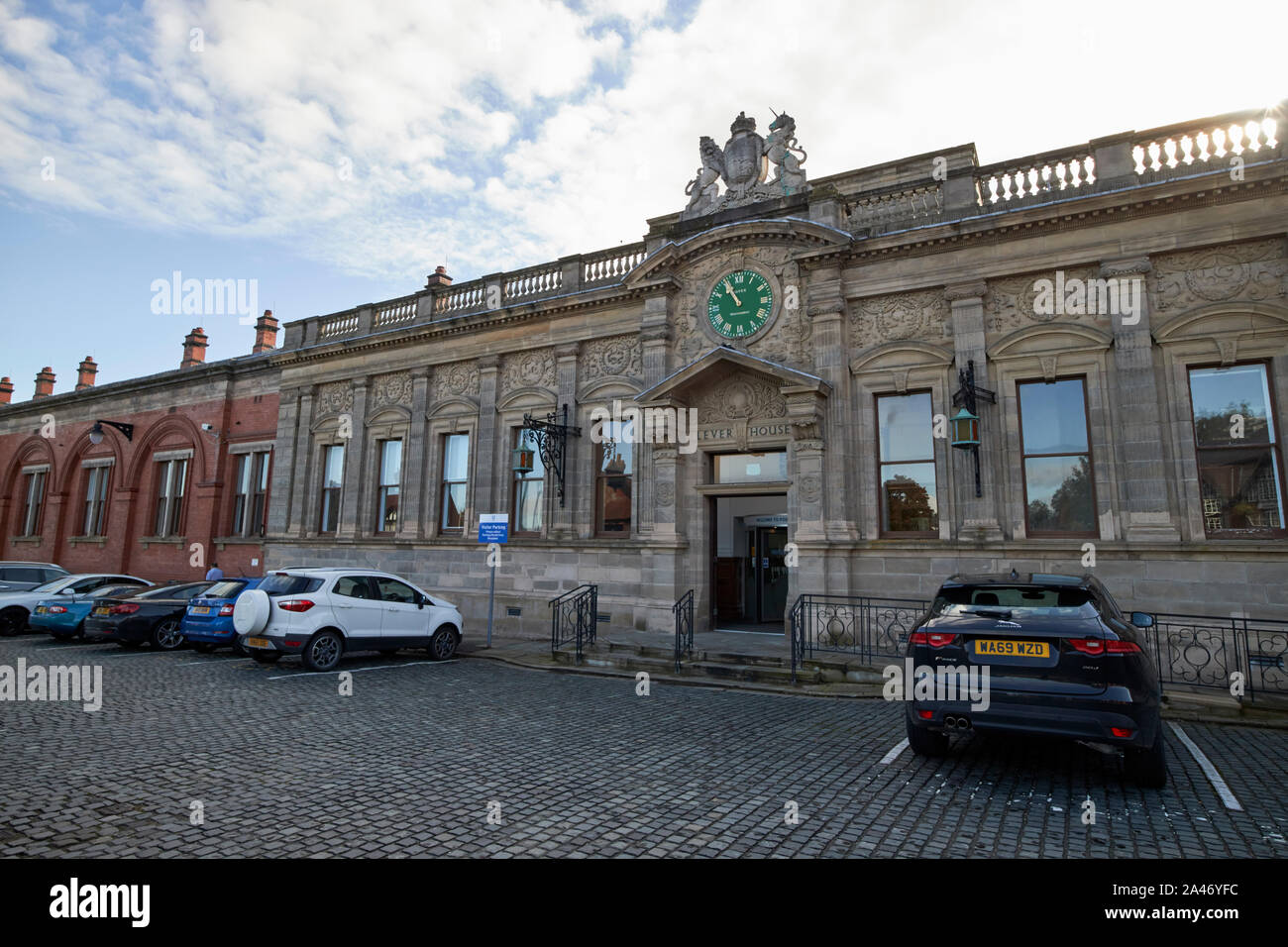 Chambre levier Port Sunlight England UK Banque D'Images