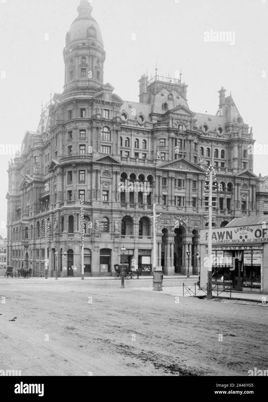 Café fédéral Palace, Melbourne, Victoria. Banque D'Images