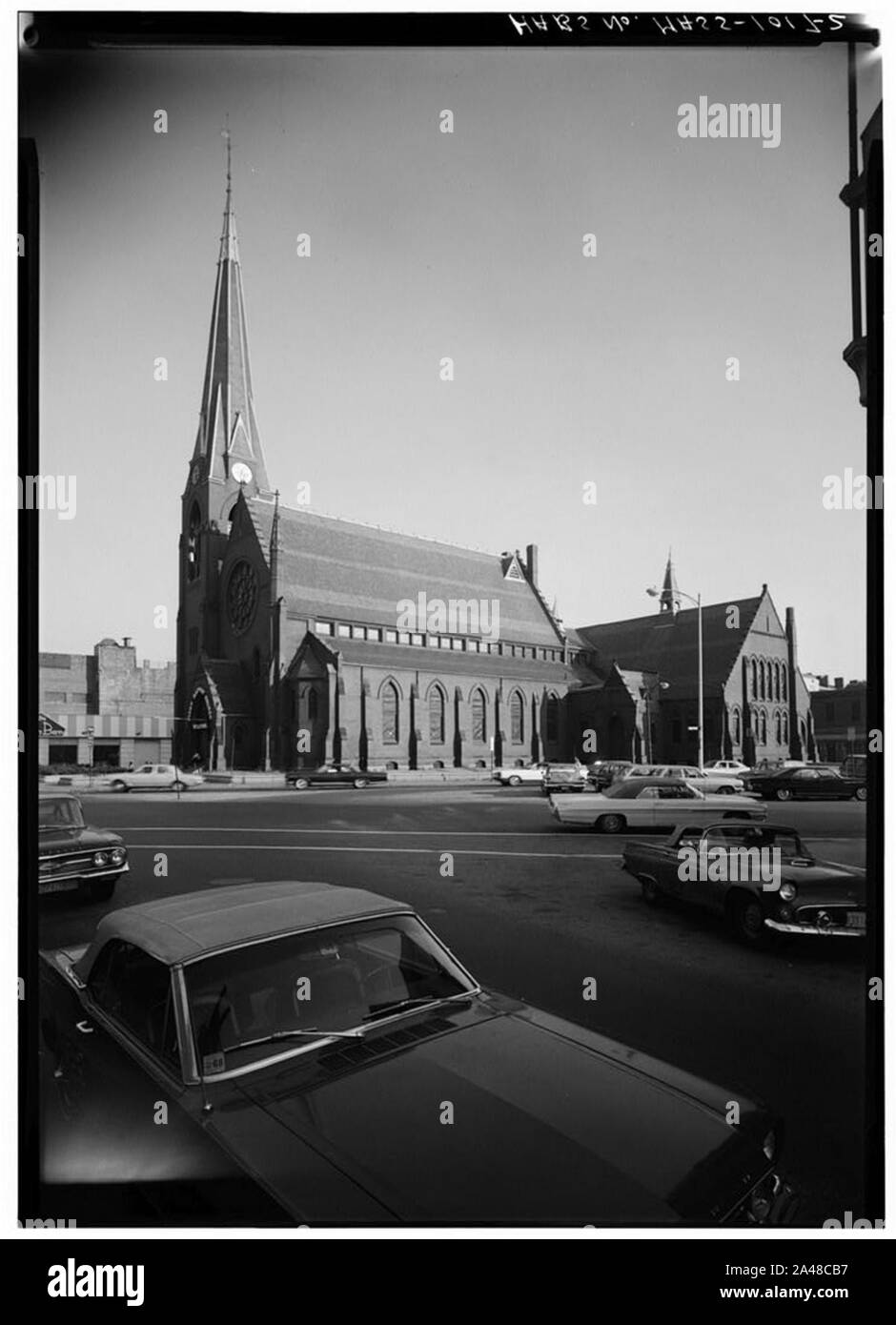 First Baptist Church, Cambridge, MA - 080060pv. Banque D'Images First Baptist Church, Cambridge, MA - 080060pv. Banque D'Images