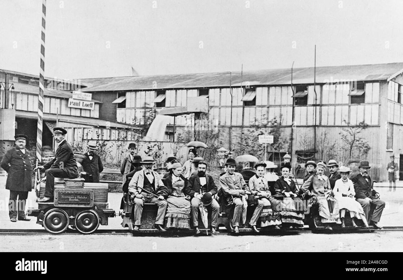First Electric Locomotive Banque d'image et photos - Alamy