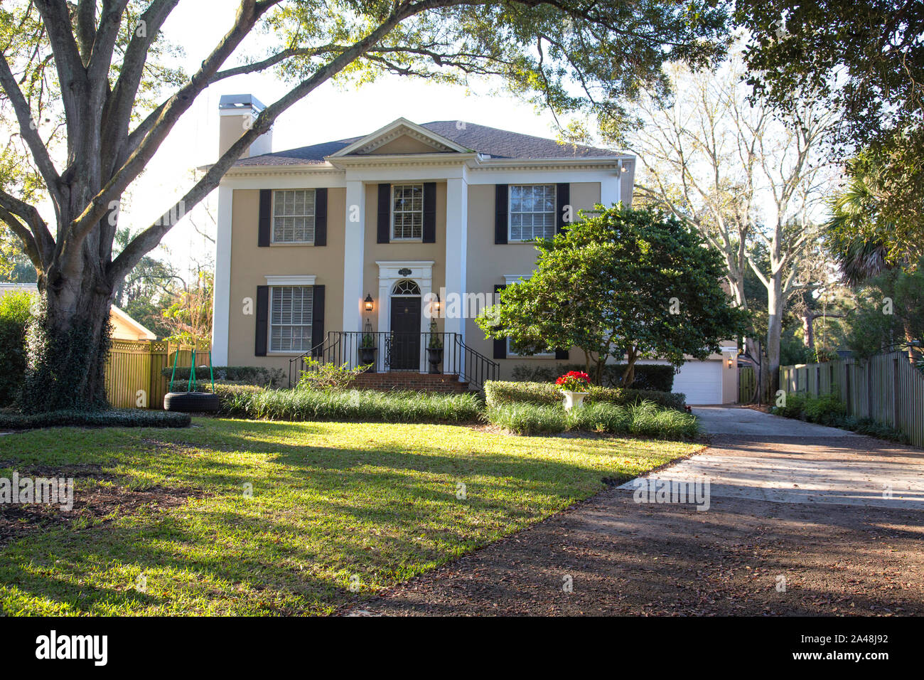 Chambre extérieur, Tampa, Floride Banque D'Images