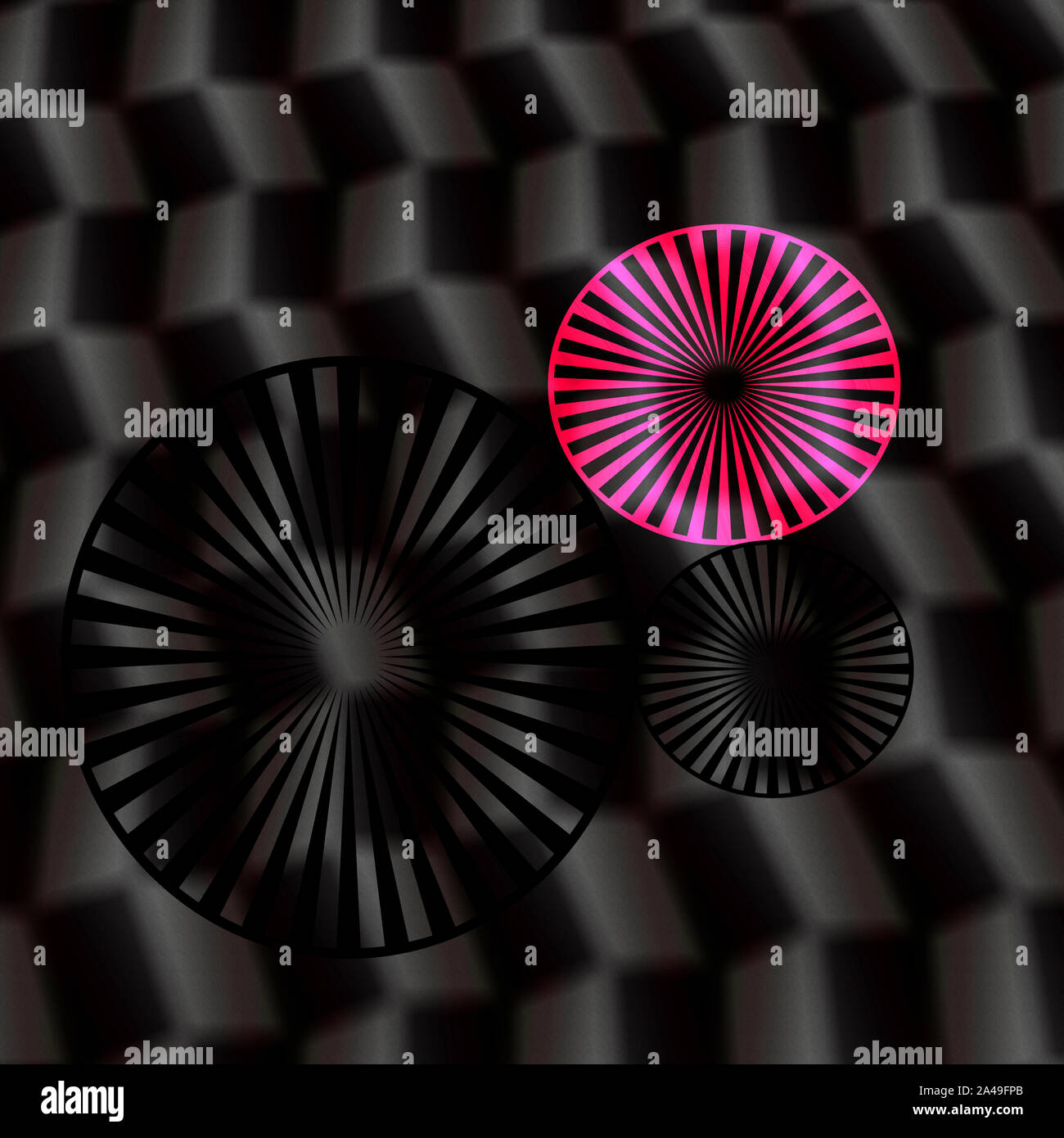 Les roues, Texture Background, une roue atteint dans l'autre, Vector Banque D'Images