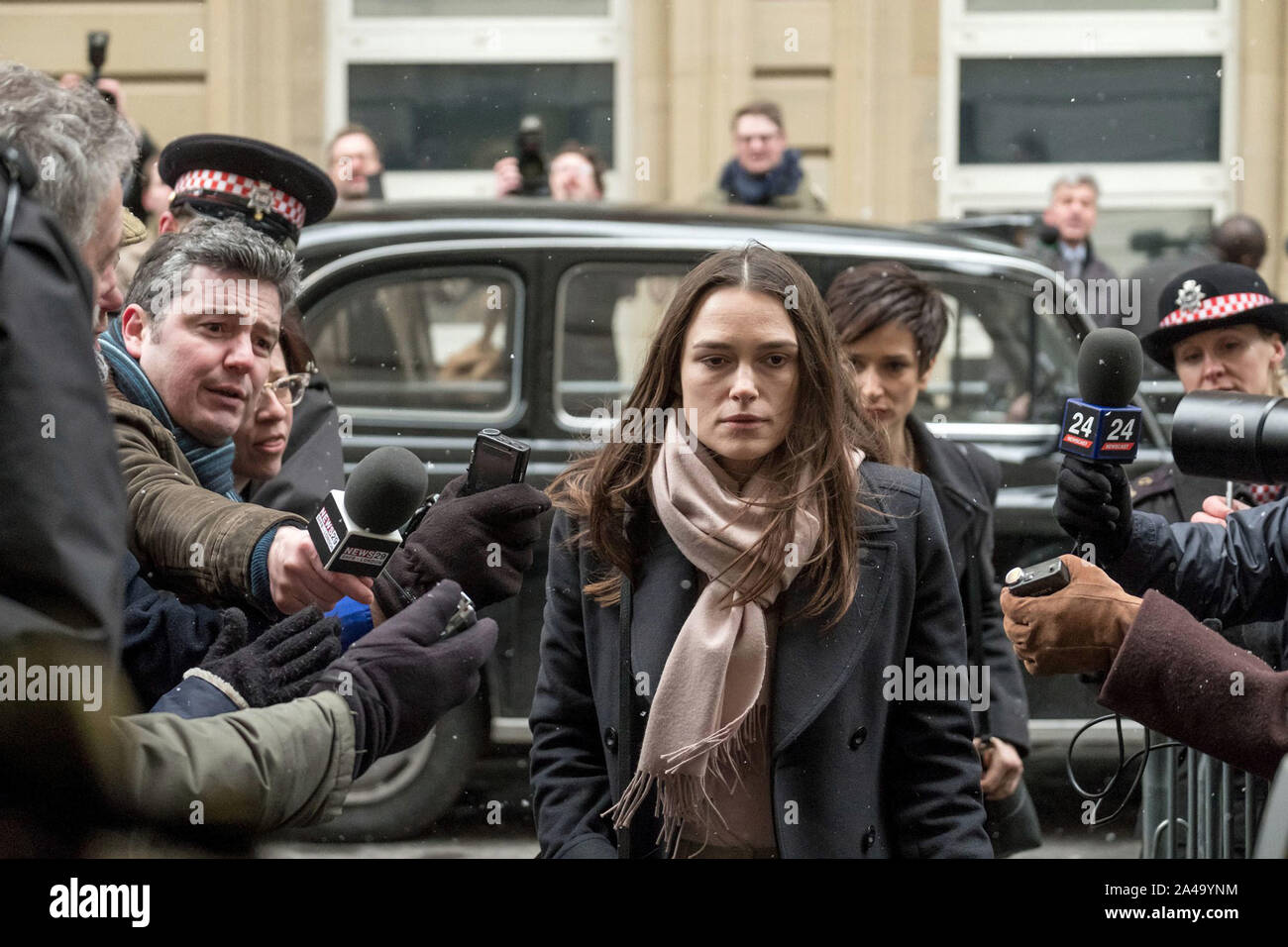 KEIRA KNIGHTLEY EN SECRET (2019), réalisé par Gavin Hood. Les images claires : crédit Loisirs / films / Écran Raindog Yorksh / MUR, Nick / Album Banque D'Images