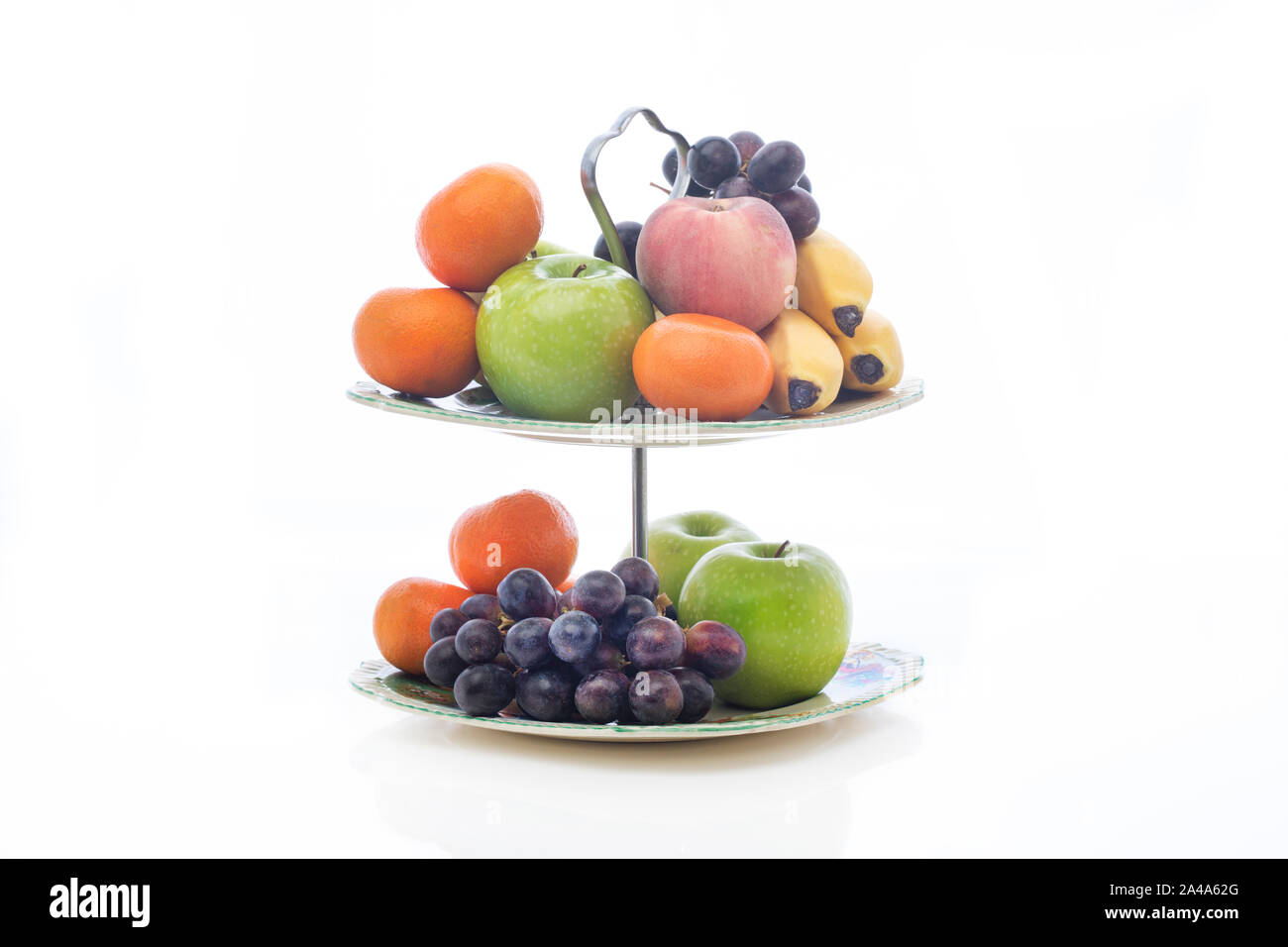 Un plateau de fruit frais Banque D'Images