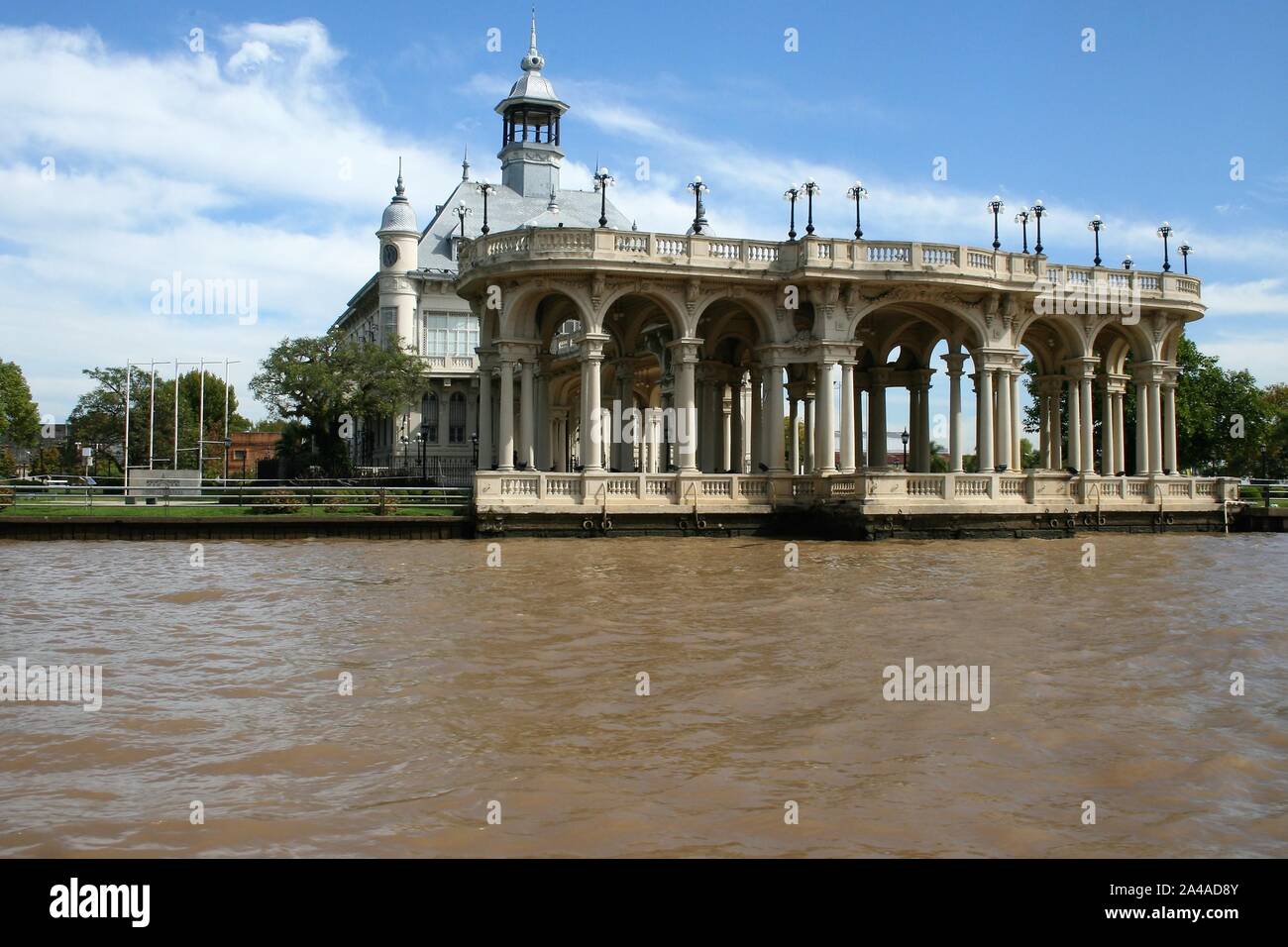 Tigre Art Museum. Museo de arte de tigre (Mat) ancien Tigre Club et casino. Banque D'Images