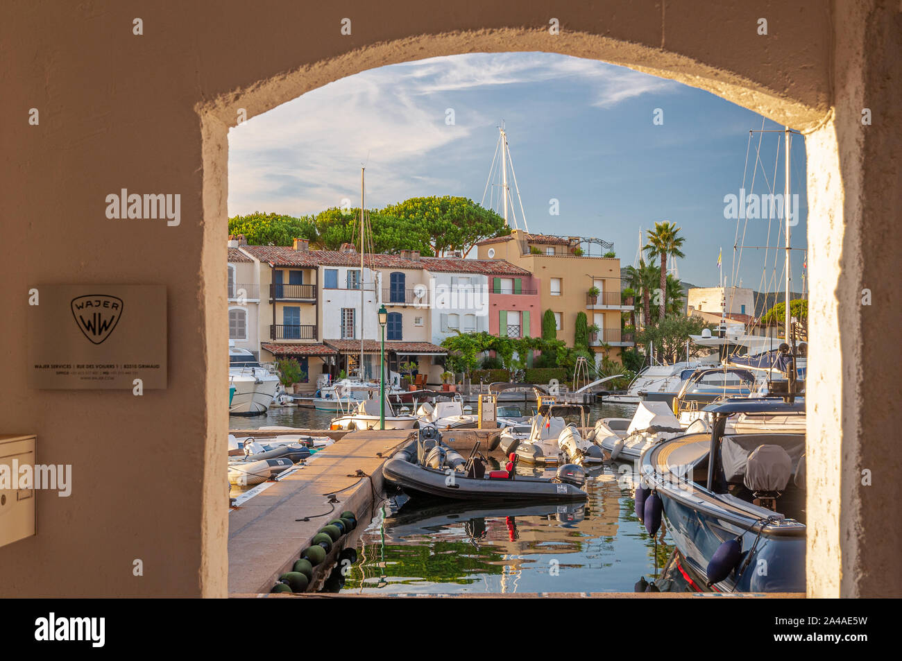 Port Grimaud Banque D'Images