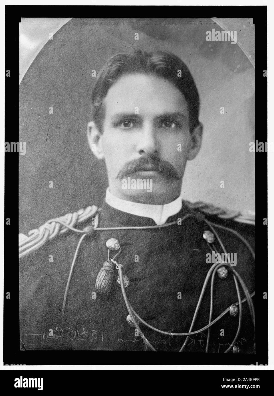 TOMKINS, F.K. MAJOR, 13ÈME US Cavalry Banque D'Images