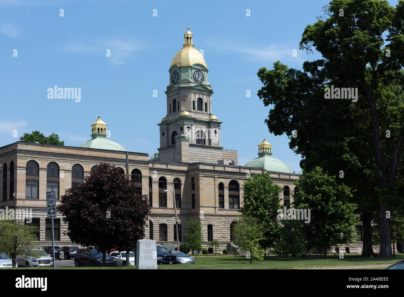 L Cabell County Courthouse à Huntington, Virginie-Occidentale Banque D'Images L Cabell County Courthouse à Huntington, Virginie-Occidentale Banque D'Images