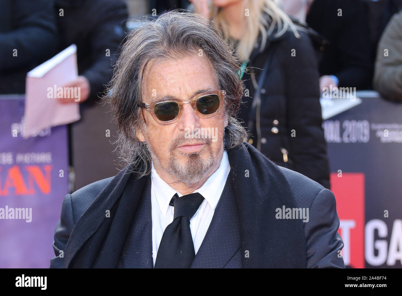 Al Pacino, l'Irlandais - Gala de clôture, BFI London Film Festival, Leicester Square, Londres, Royaume-Uni, 13 octobre 2019, photo de Richard Goldschmidt Banque D'Images