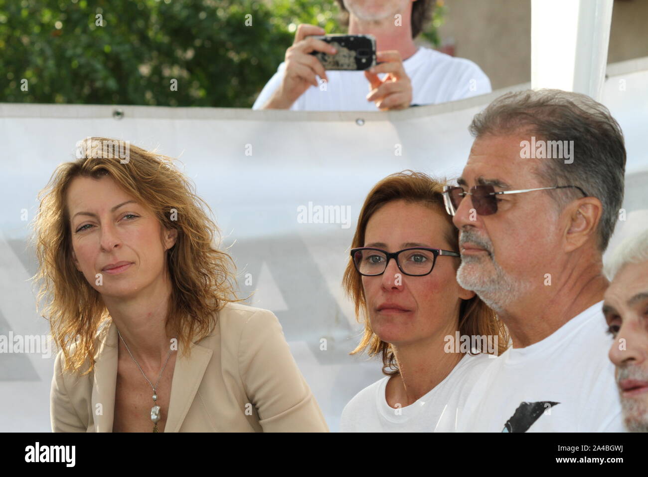 Roma, Italie. 13 Oct, 2019. Mémorial de Stefano Cucchi en Italie. (Photo par Claudio Sisto/Pacific Press) Credit : Pacific Press Agency/Alamy Live News Banque D'Images