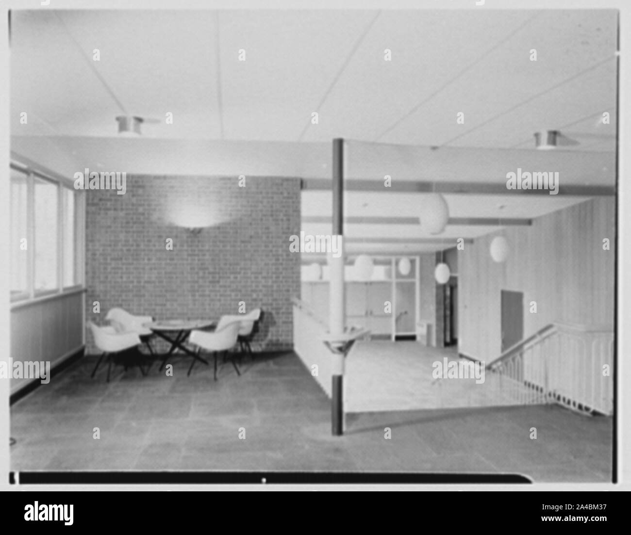 L'école de campagne, Weston, Massachusetts. Banque D'Images