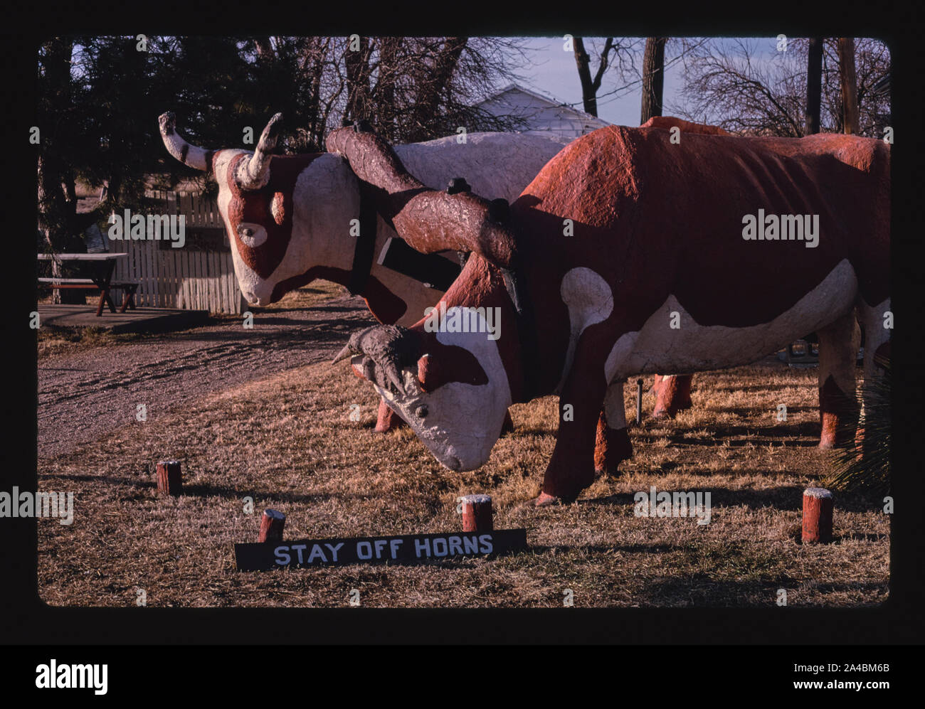 Le chariot couvert, à l'ouest de l'autoroute 30, Kearney, Nebraska Banque D'Images