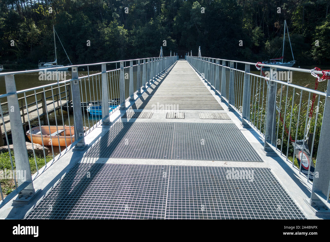 Port de plaisance de Foleux Banque D'Images