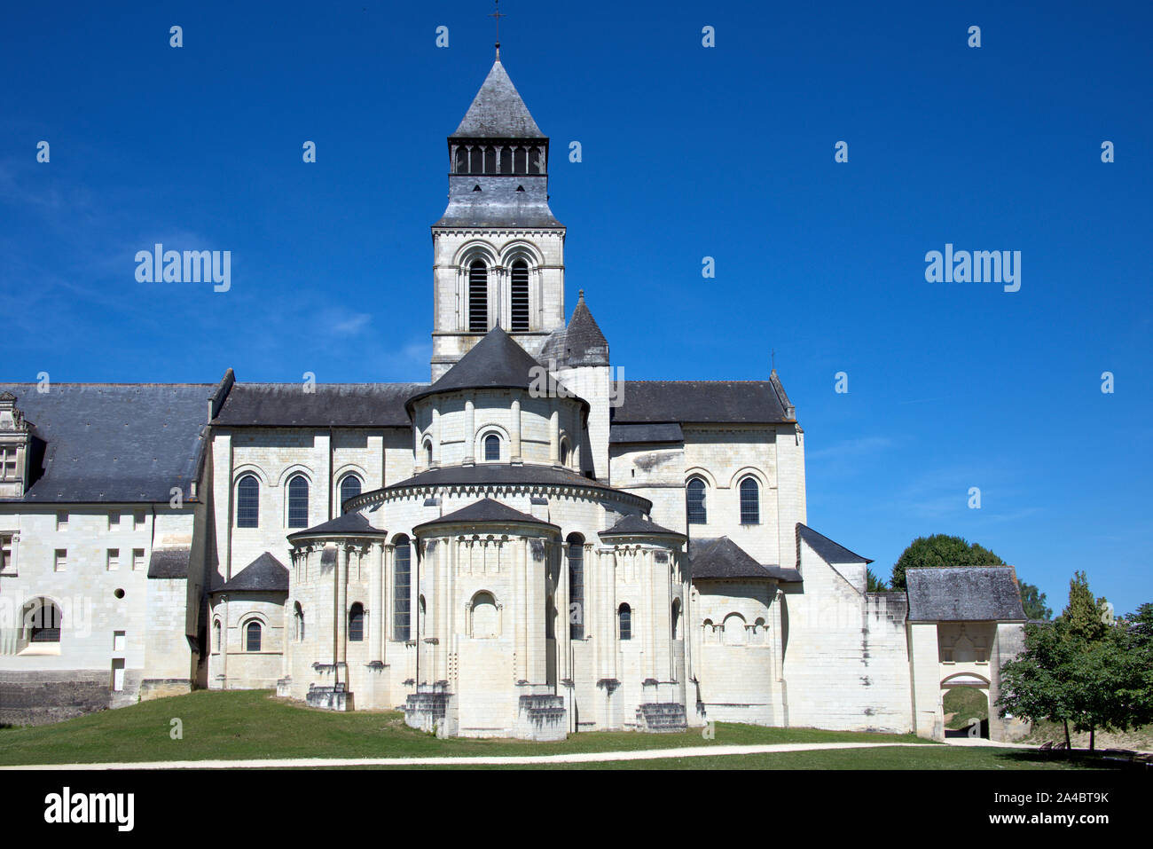 Abbaye de Fontevraud Indre et Loire France Banque D'Images