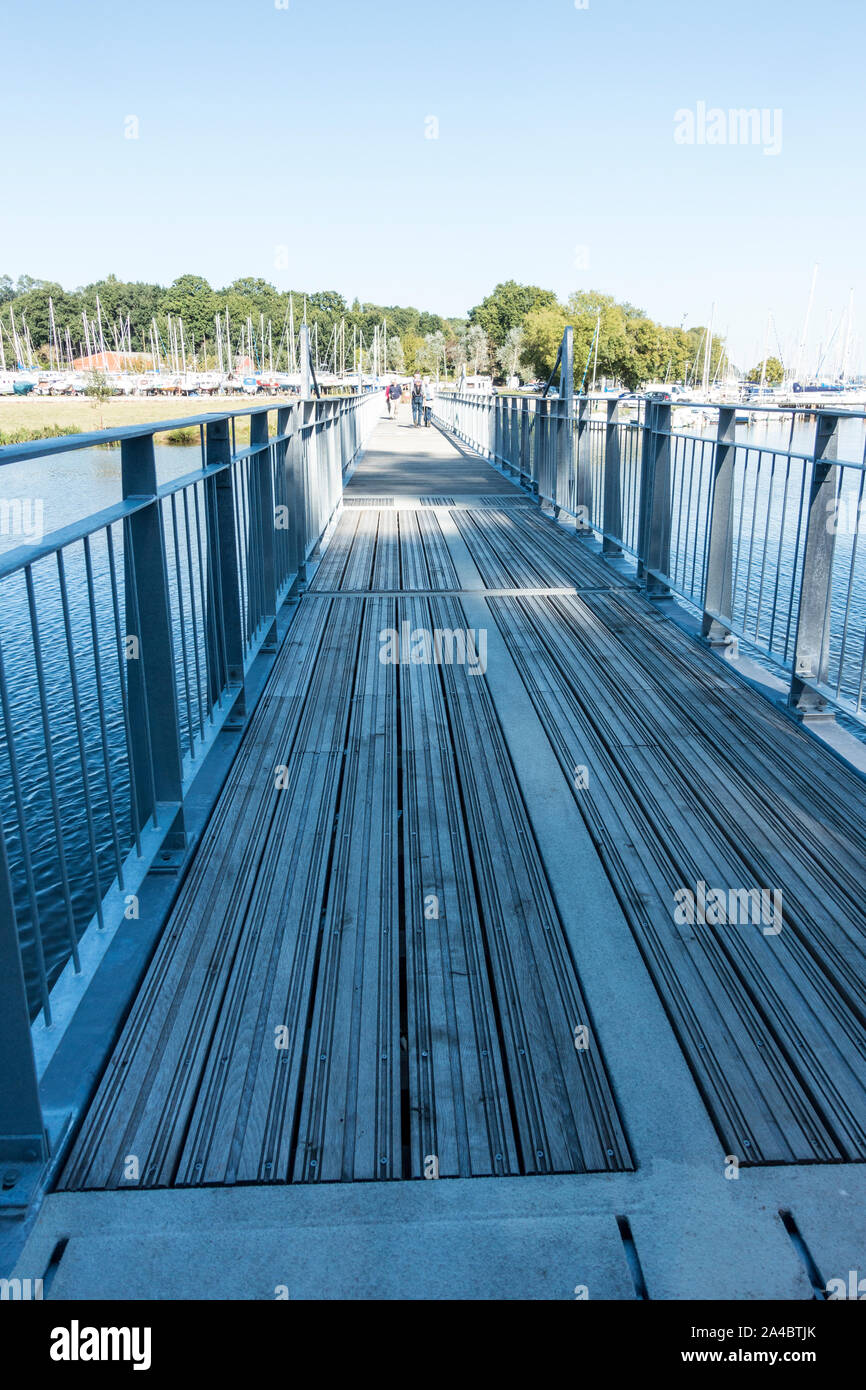 Port de plaisance de Foleux Banque D'Images