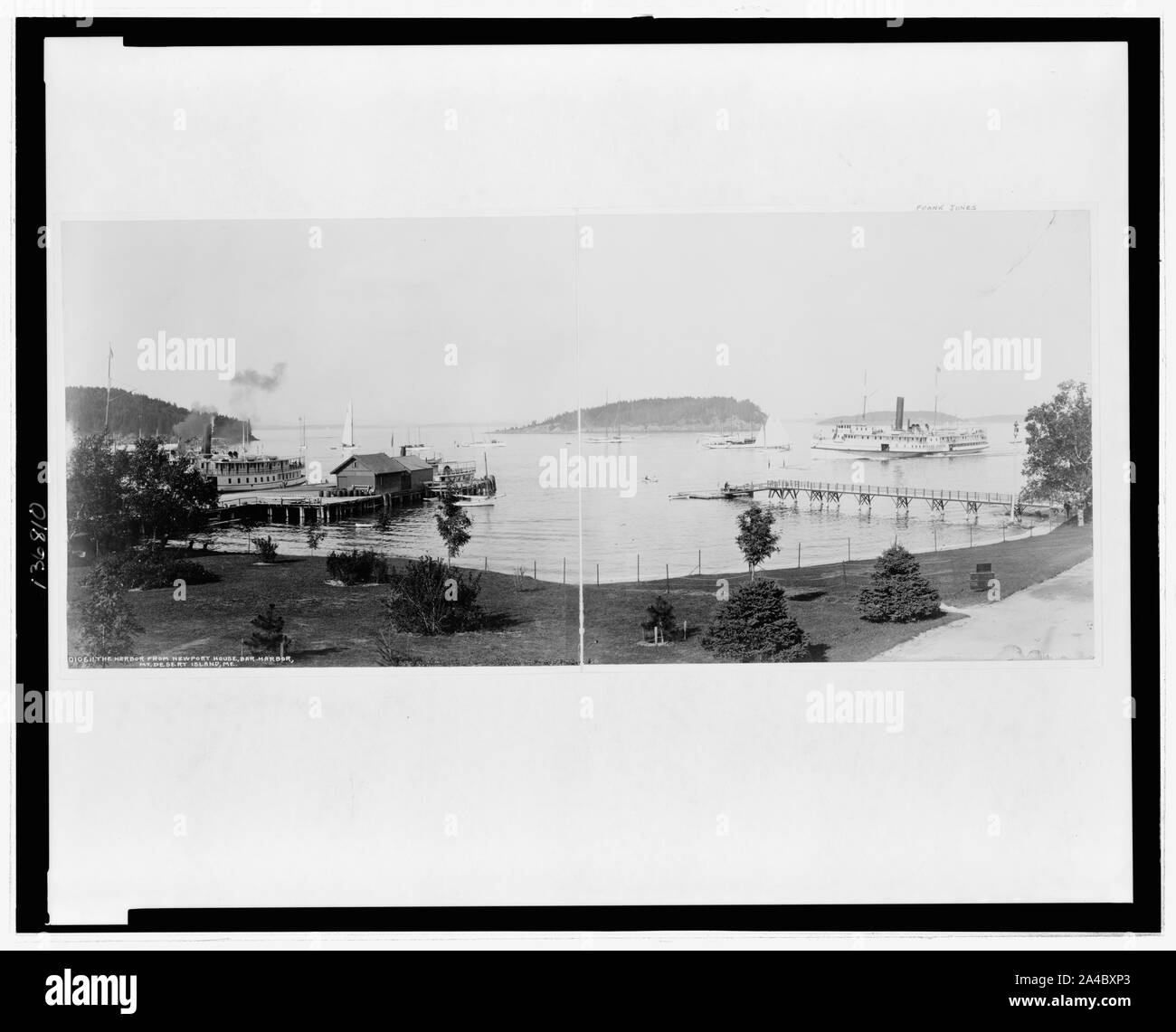 Le port de Newport House, Bar Harbour, Mt. Île déserte, moi. Banque D'Images