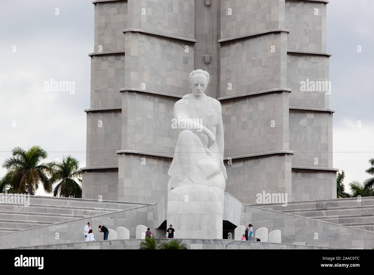 Le Mémorial José Martí sur la place de la Révolution à La Havane, Cuba Banque D'Images