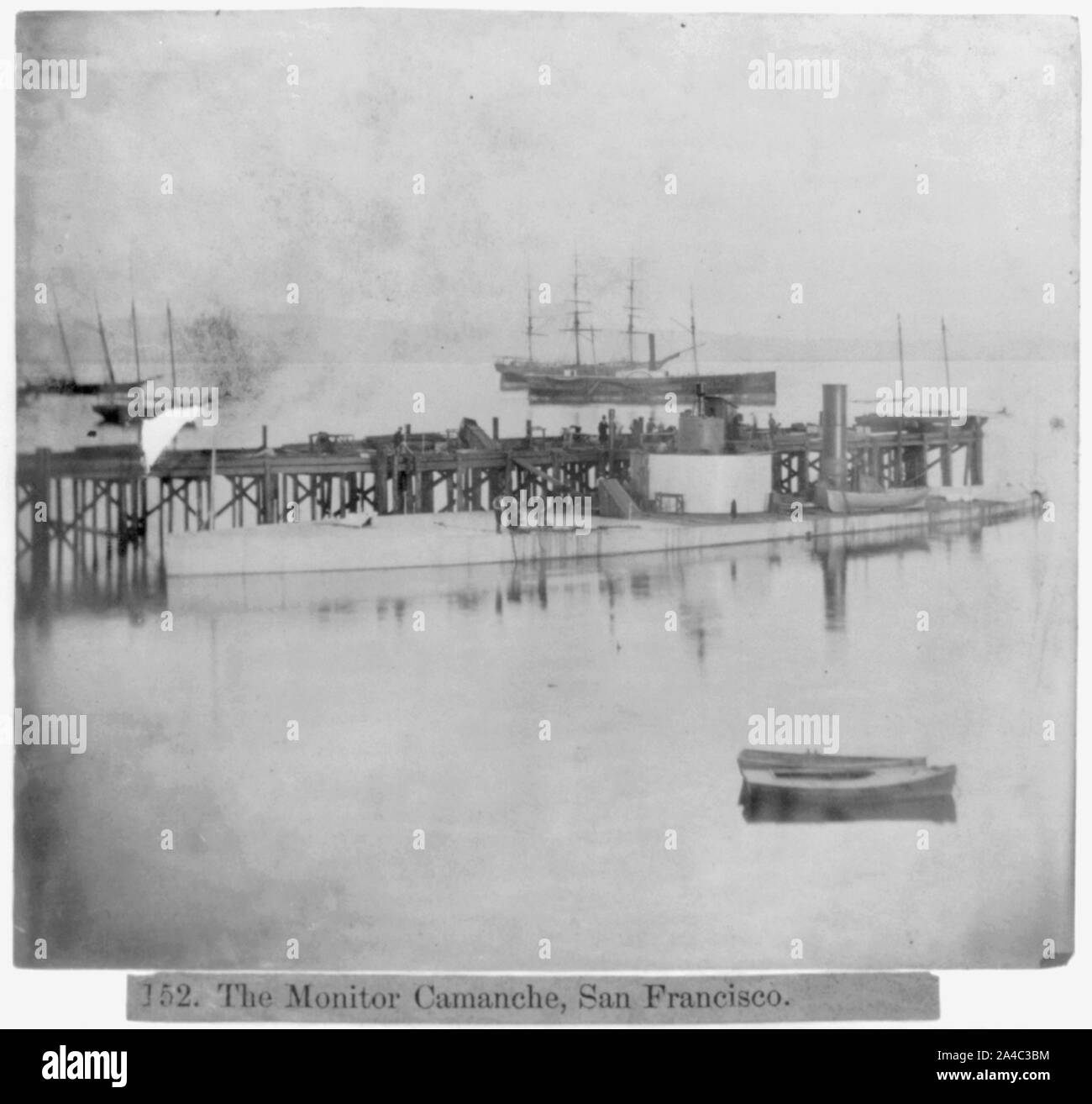 Le moniteur CAMANCHE, San Francisco Banque D'Images