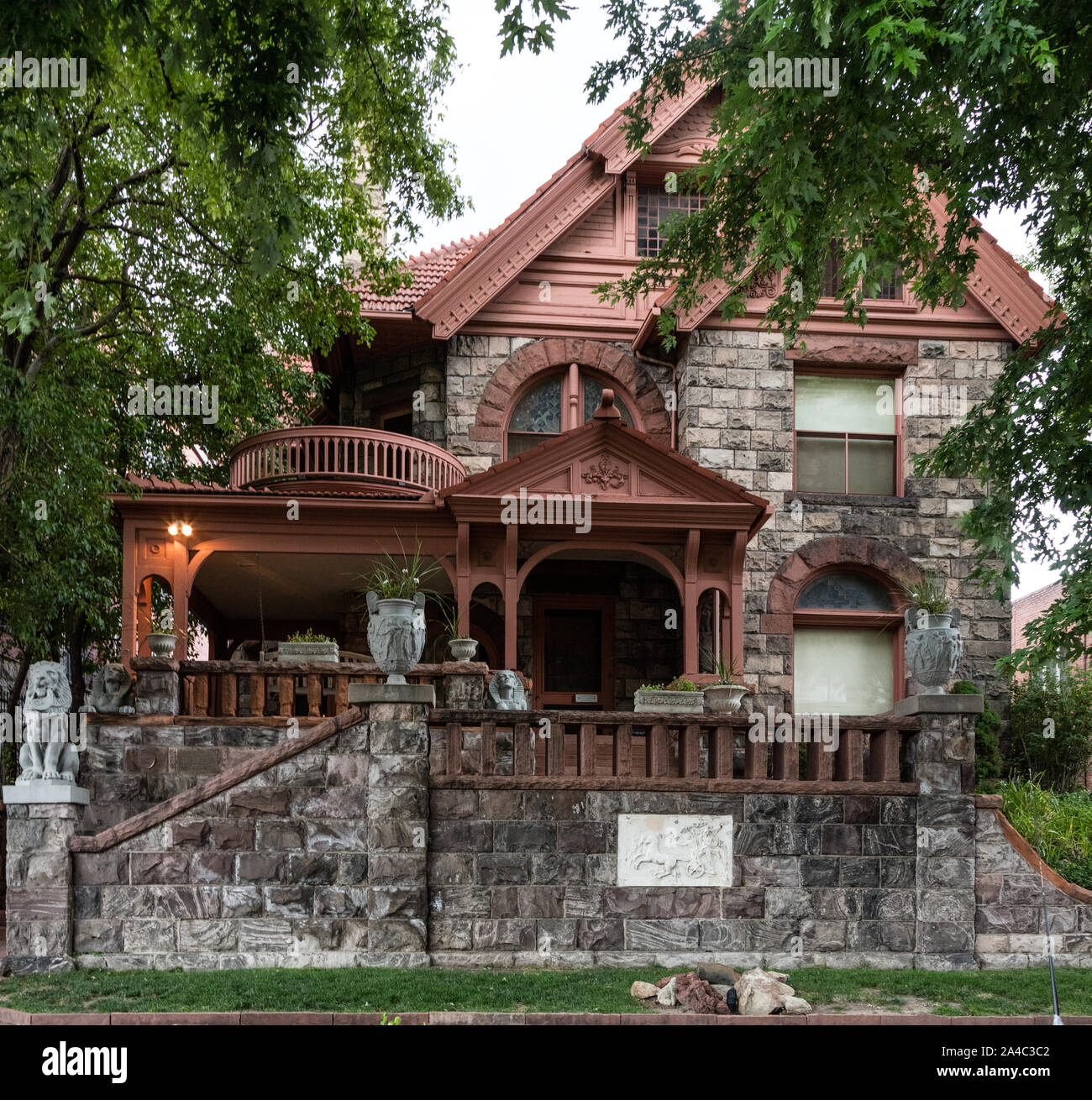 Le Molly Brown House Museum de Denver, Colorado Banque D'Images