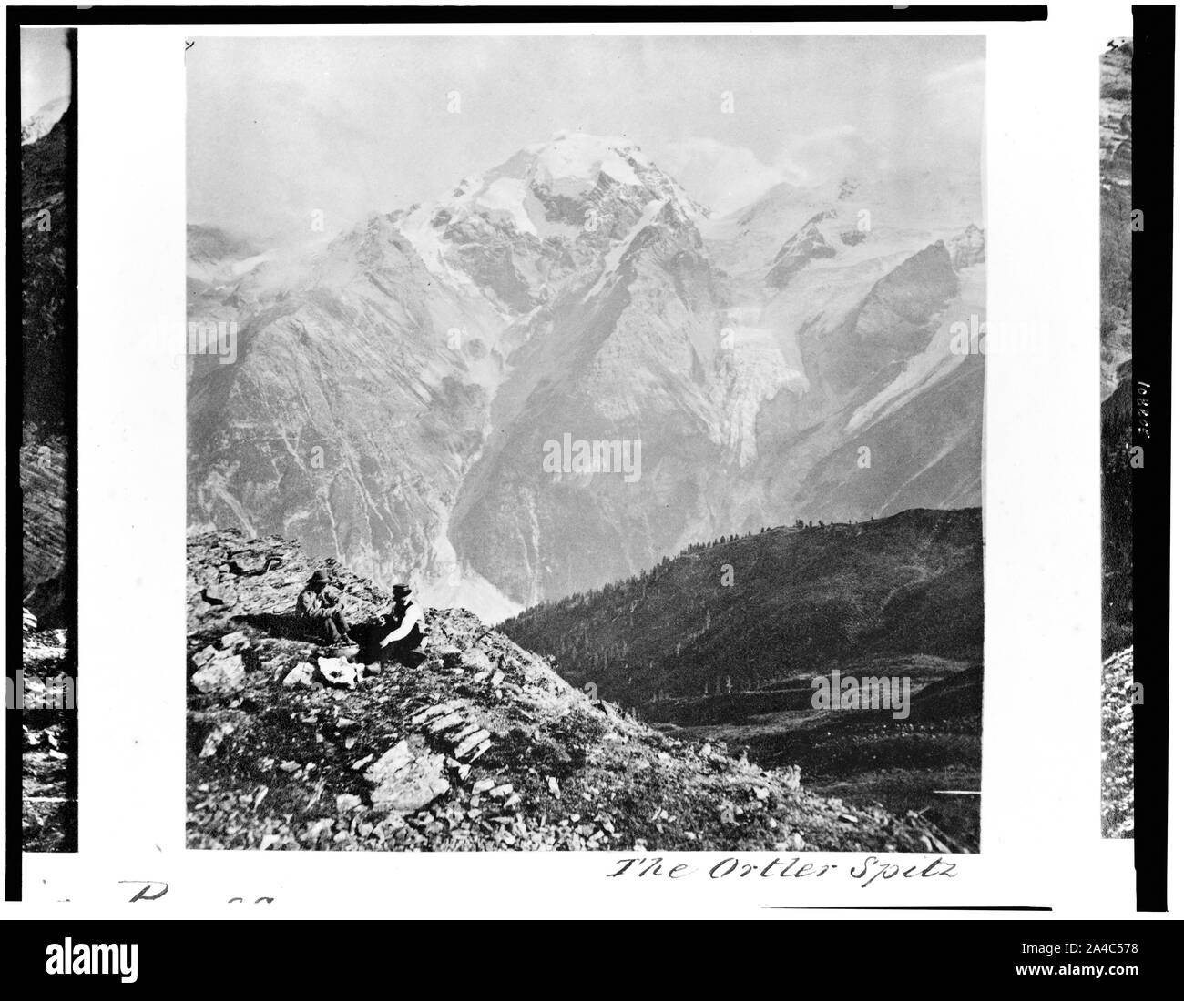 La Spitz Ortler Banque D'Images